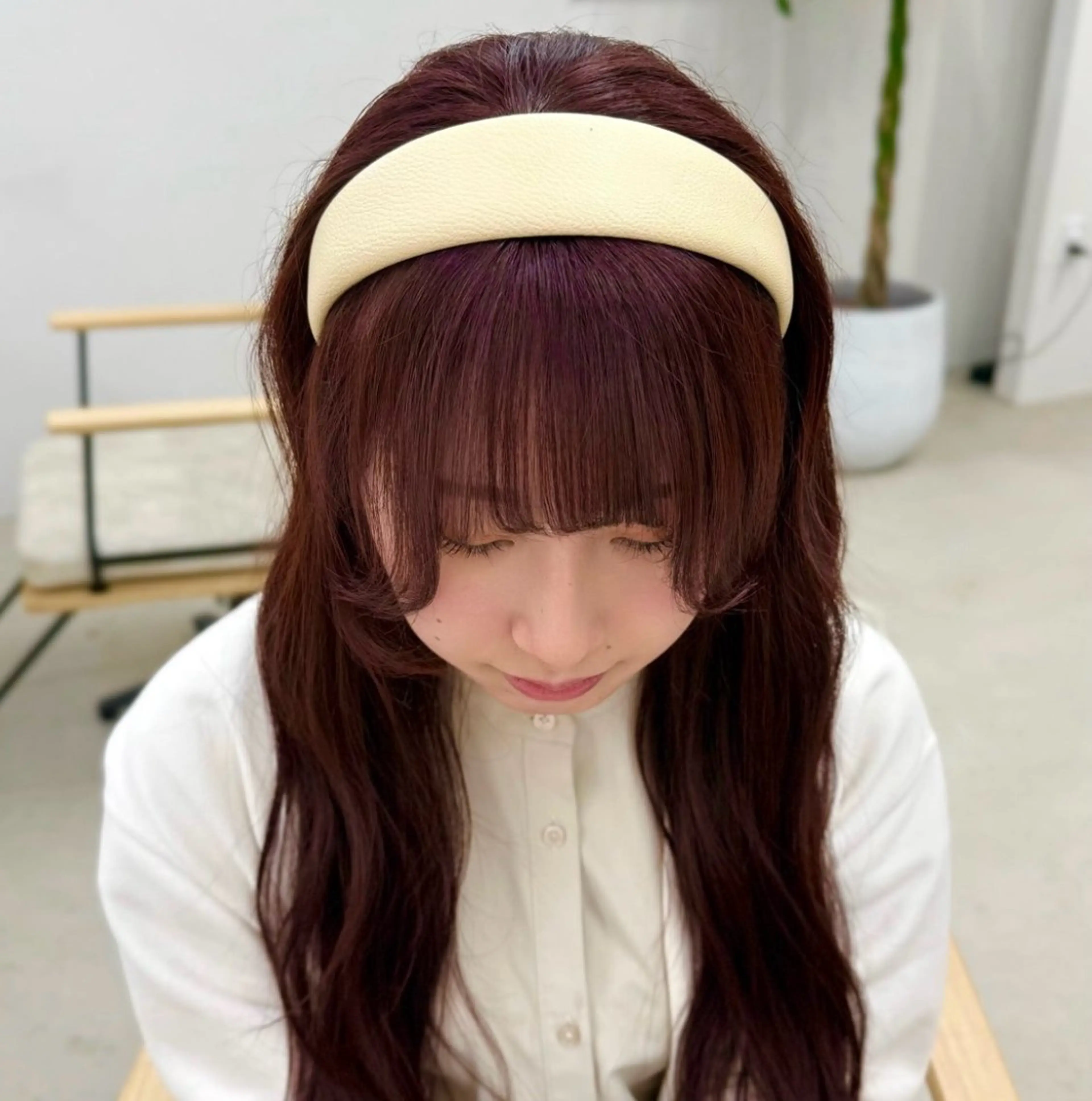 カラー RUA 🪽🤍のヘアスタイル