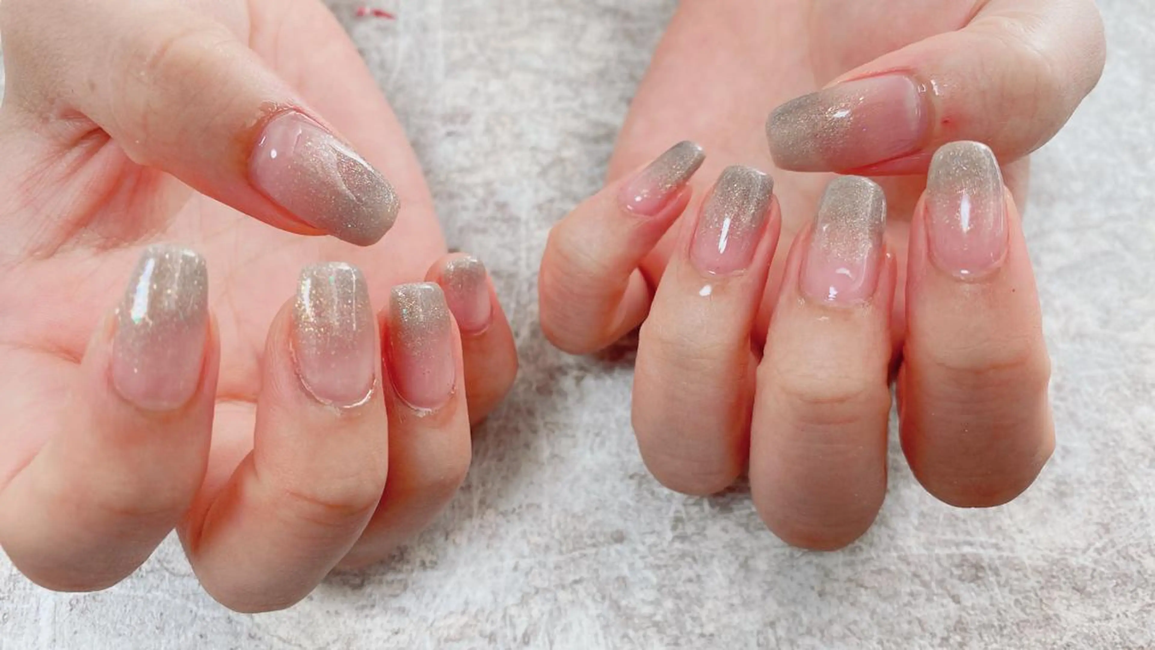 ネイル グラデーション Mogu nail 二子玉川のネイルデザイン