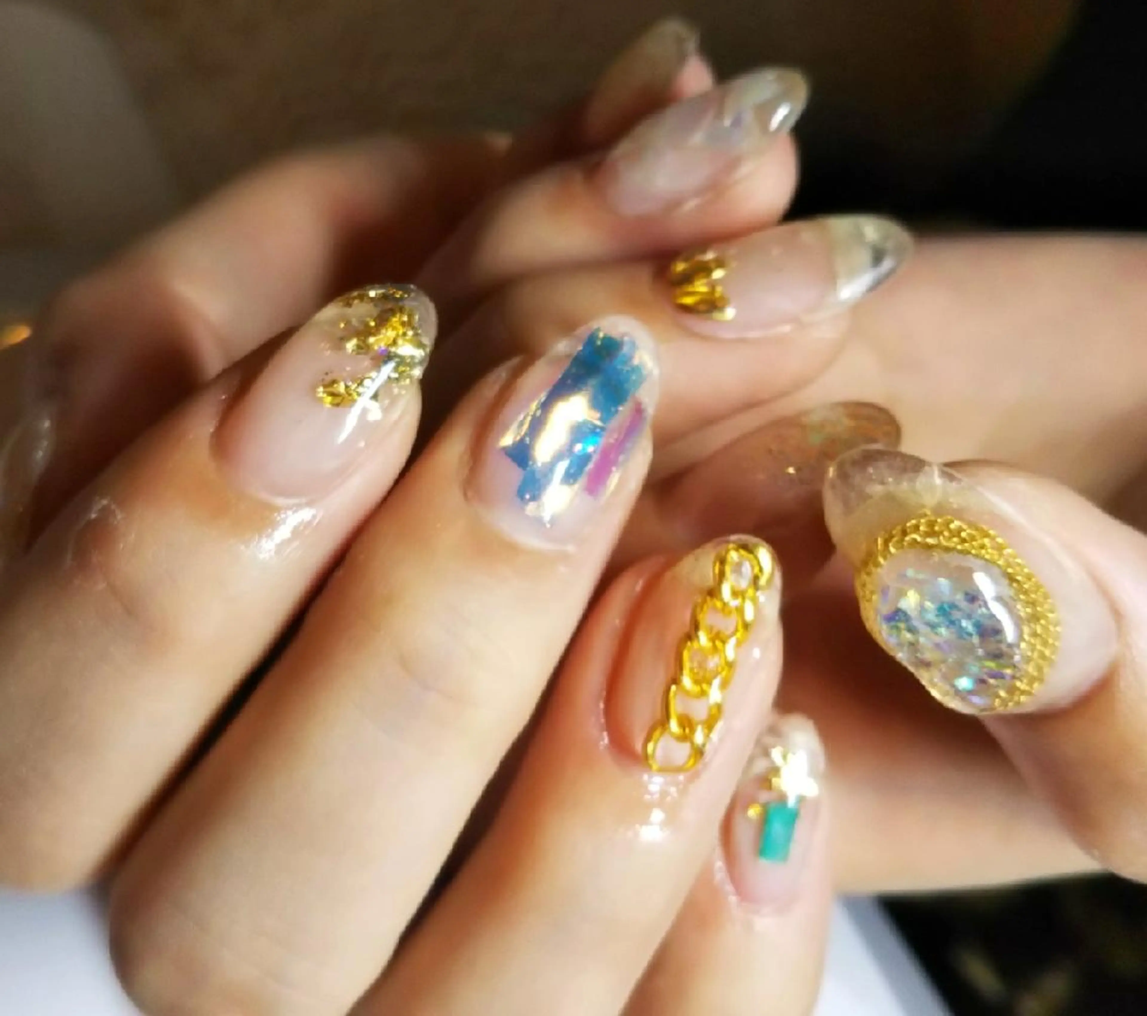 ネイル クリアネイル ハンドネイル private salon mieのネイルデザイン