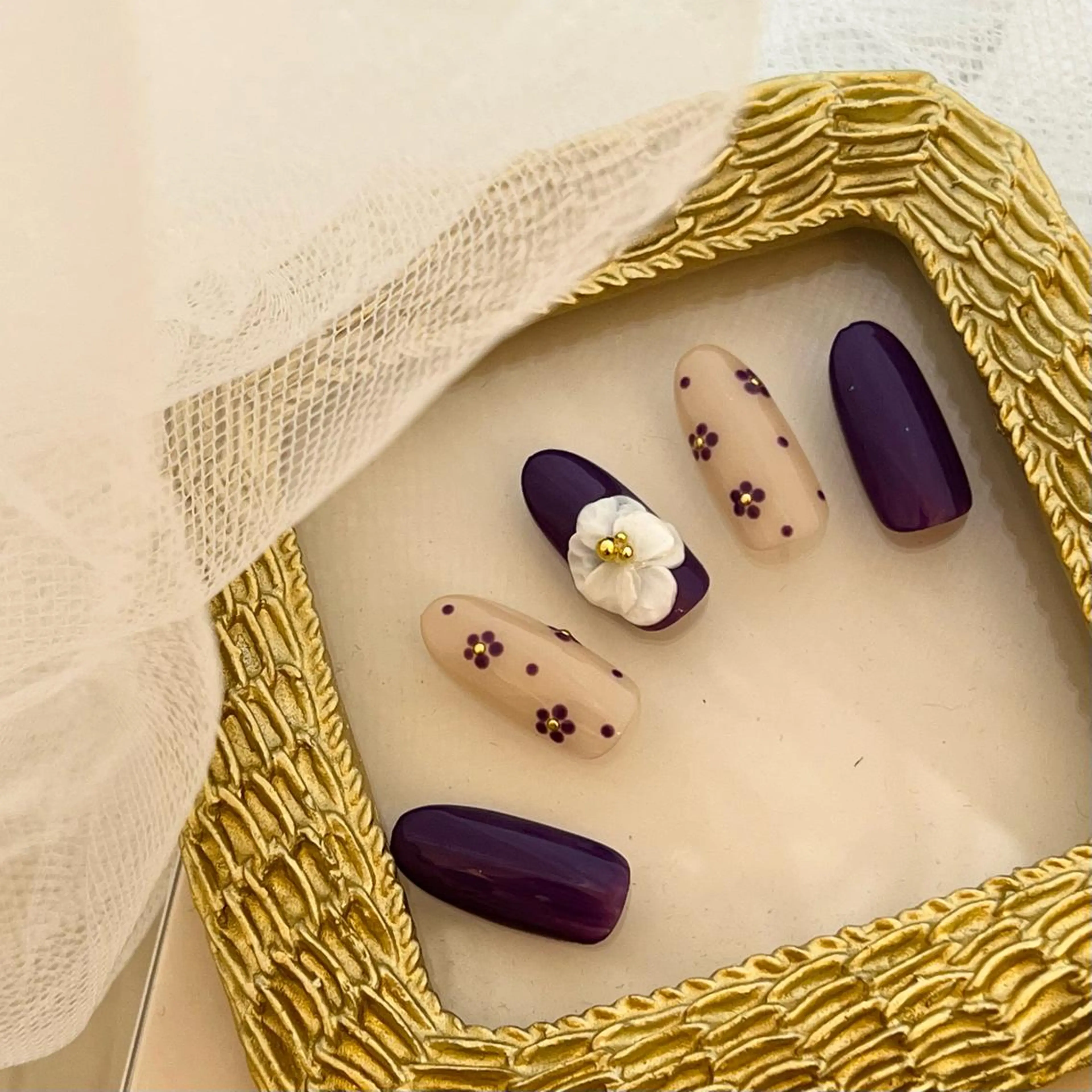 ネイル アートネイル 藤本 楓のネイルデザイン