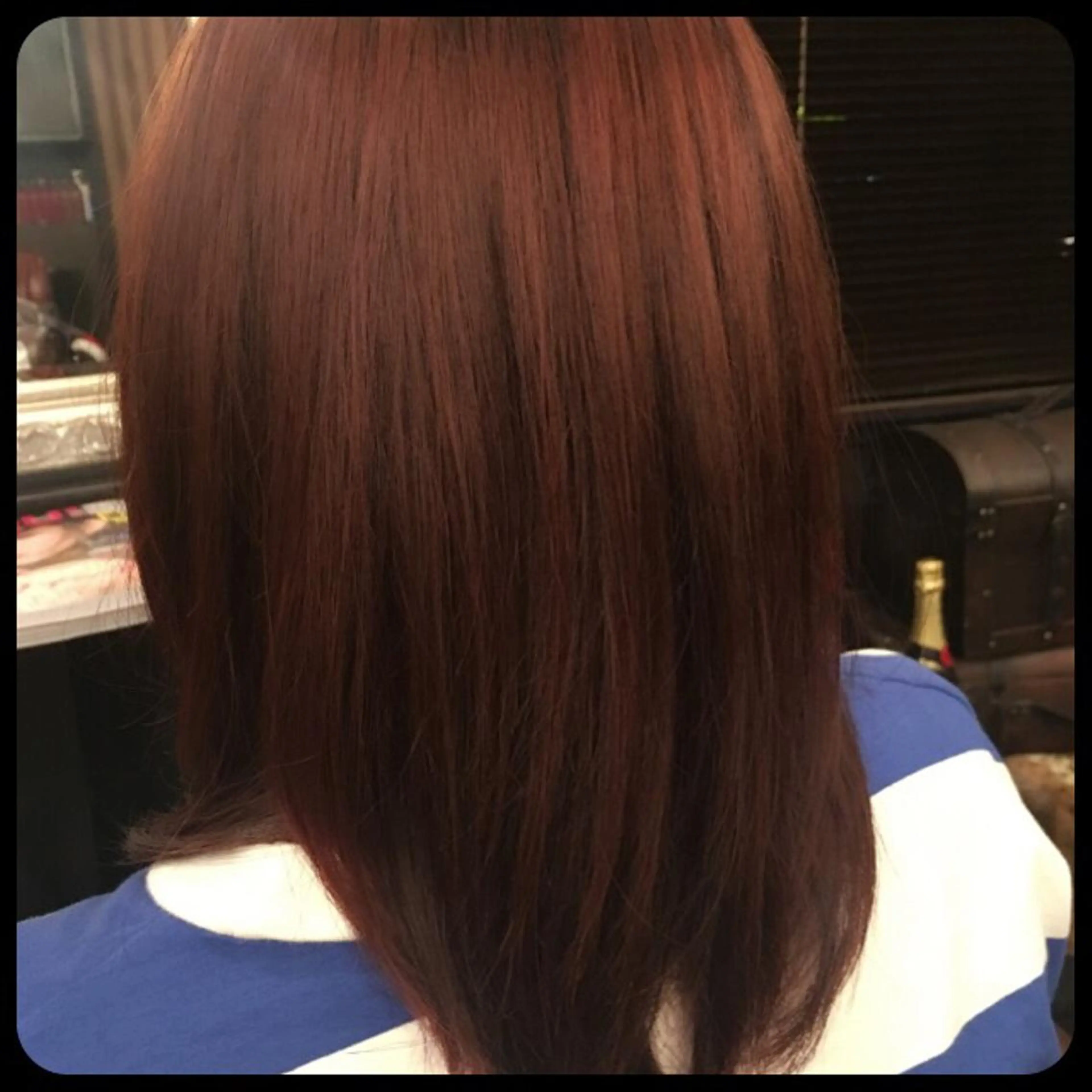 カラー ピンクカラー バイオレットカラー 藤井菜々 （エルベスアクト）のヘアスタイル