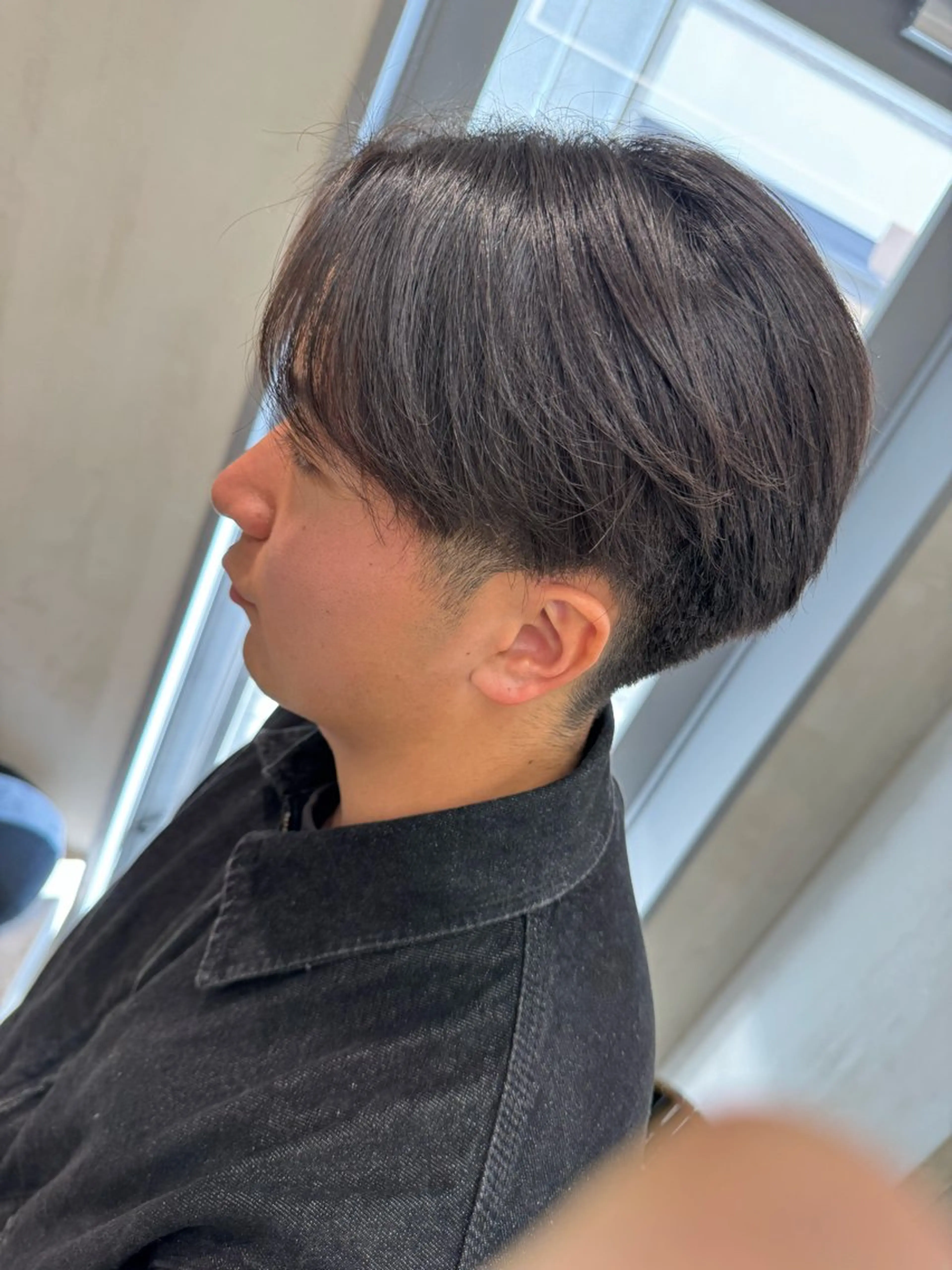 ミディアム 縮毛矯正 縮毛矯正 艶カラー/縮毛矯正 /小沢 翔のヘアスタイル