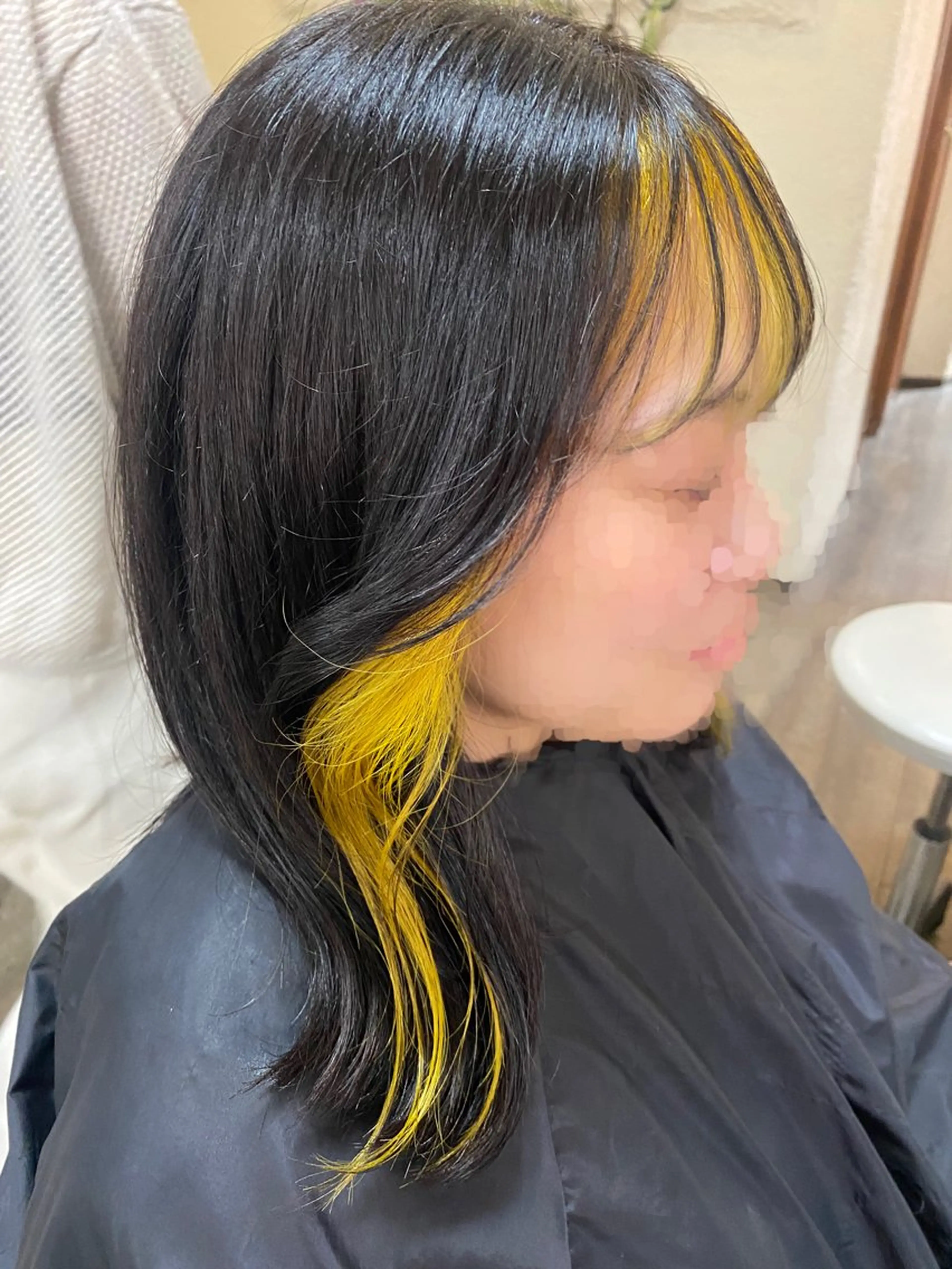 カラー ヘアカラー Bish Yanaのヘアスタイル