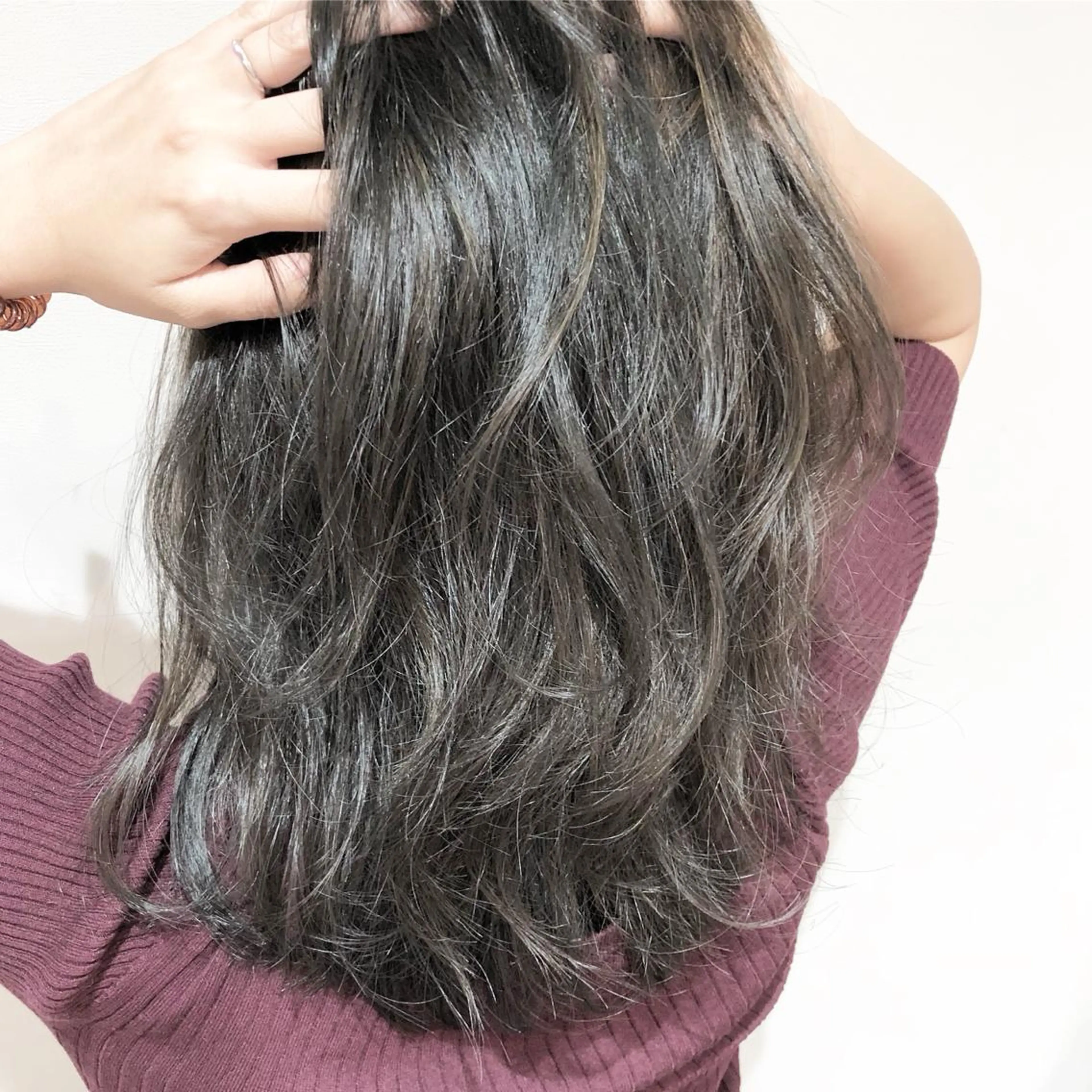 ミディアム ブリーチ/髪質改善 NYNY大久保のヘアスタイル