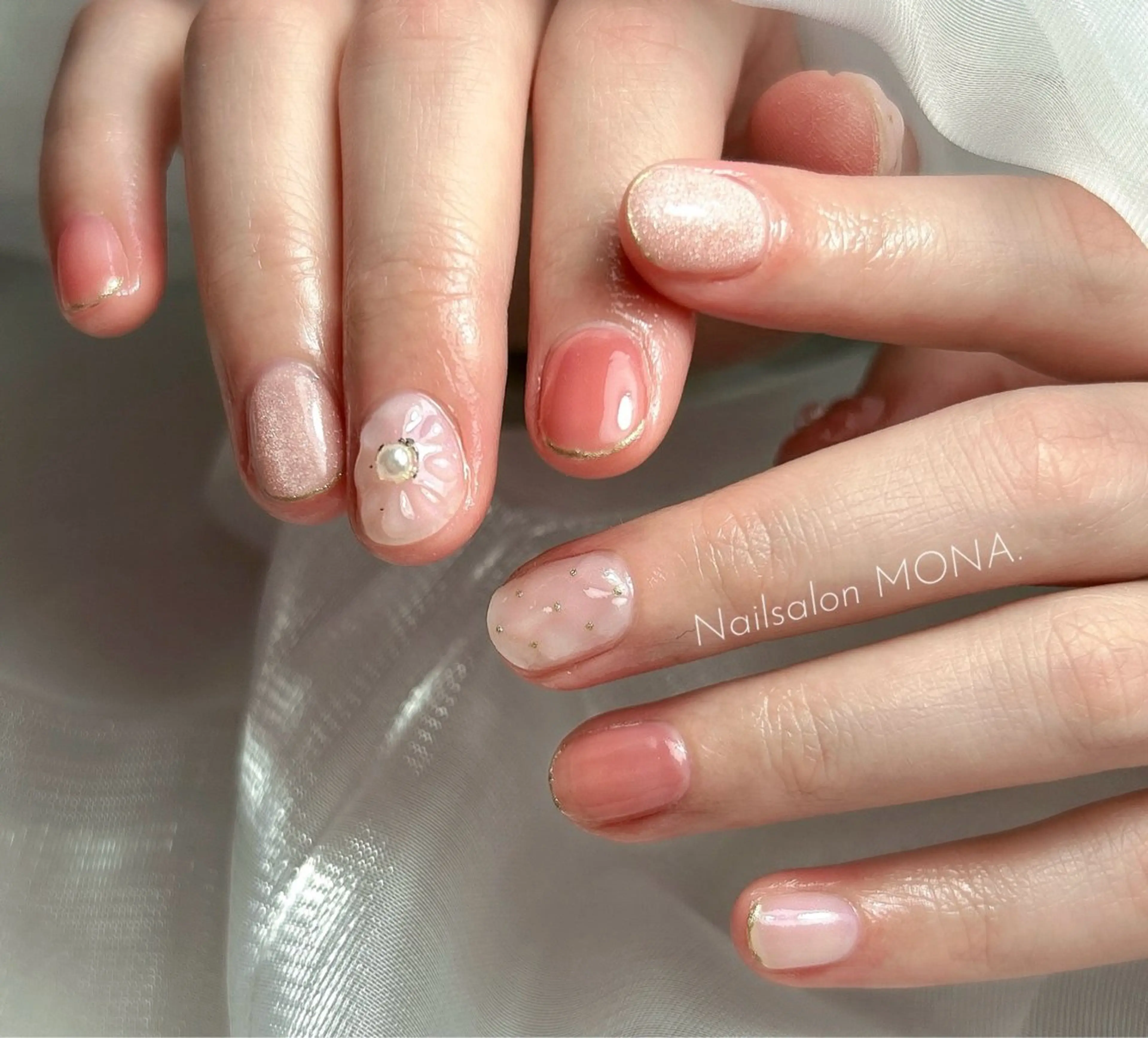 ネイル ハンドネイル Nailsalon MONA.のネイルデザイン