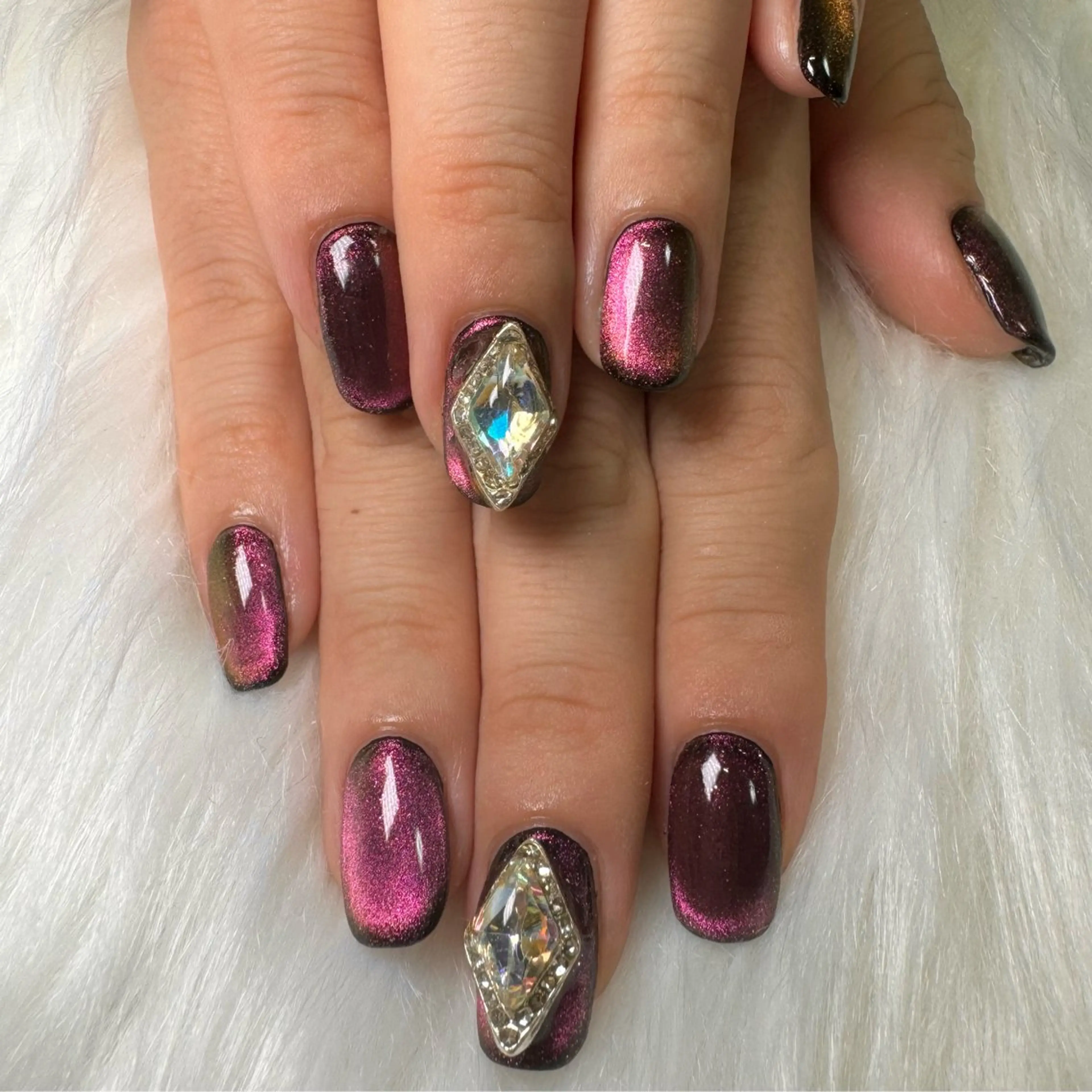 ネイル ハンドネイル 黒川 実祐のネイルデザイン