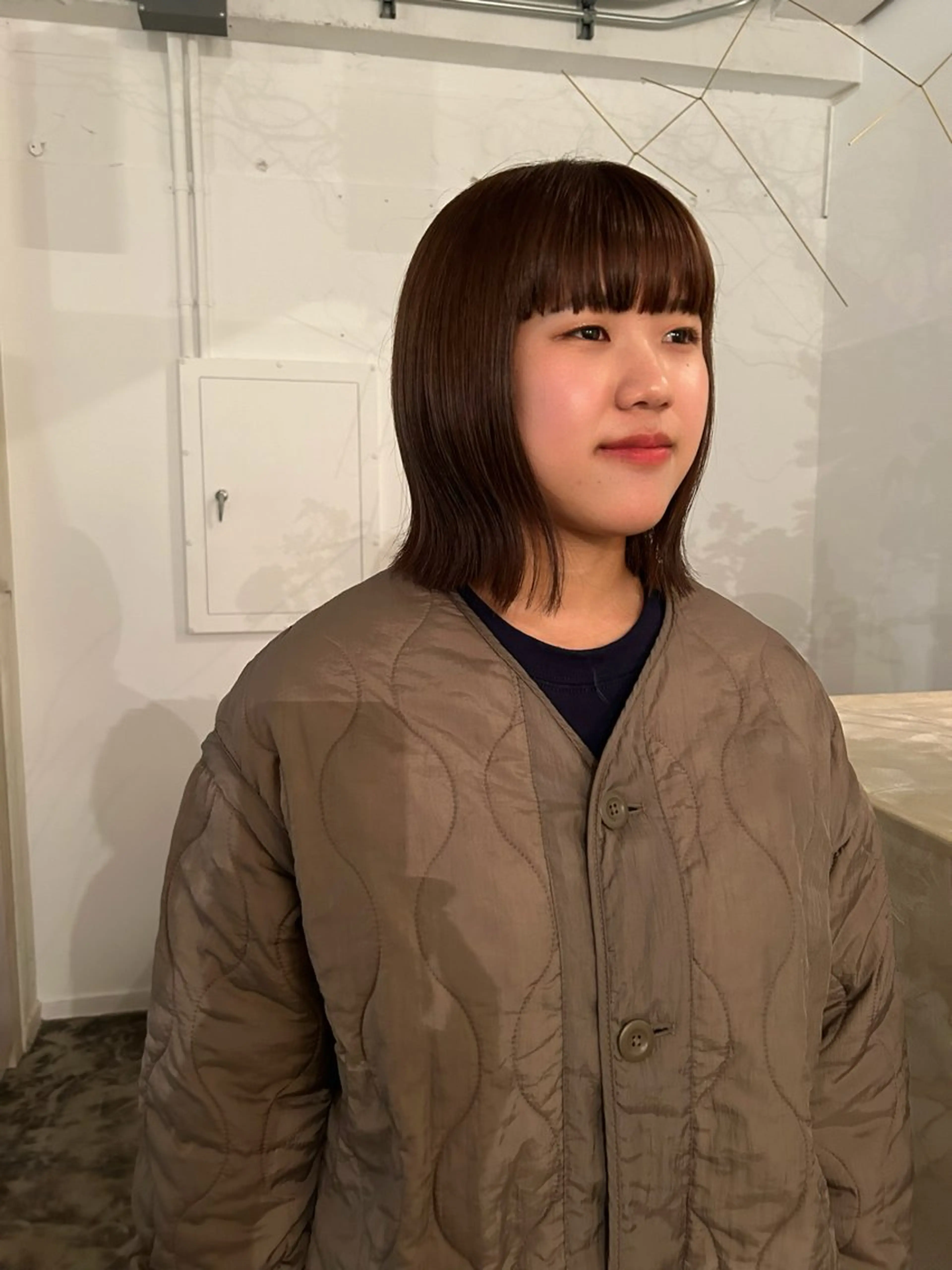 ショート カラー 原 瑞希のヘアスタイル