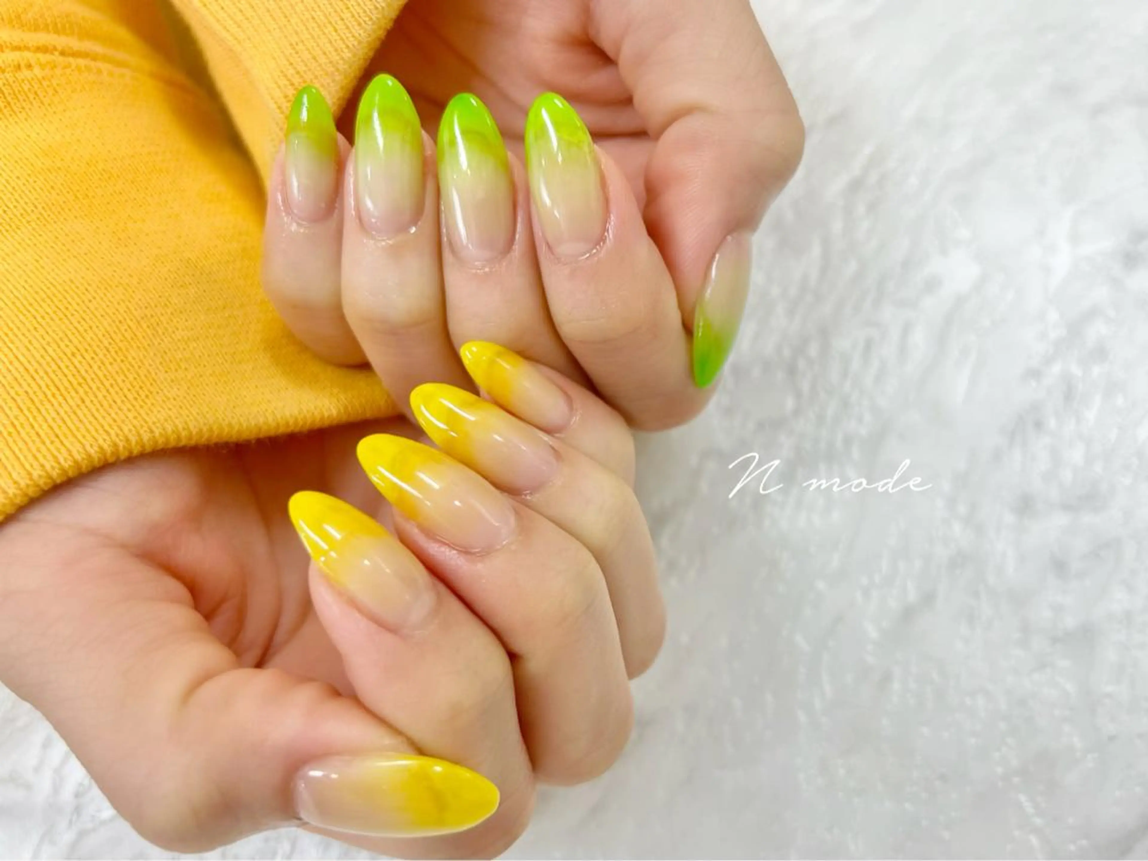ネイル グラデーション ハンドネイル N-mode nail salon所属・NAIL 🎀 AIRIのネイルデザイン
