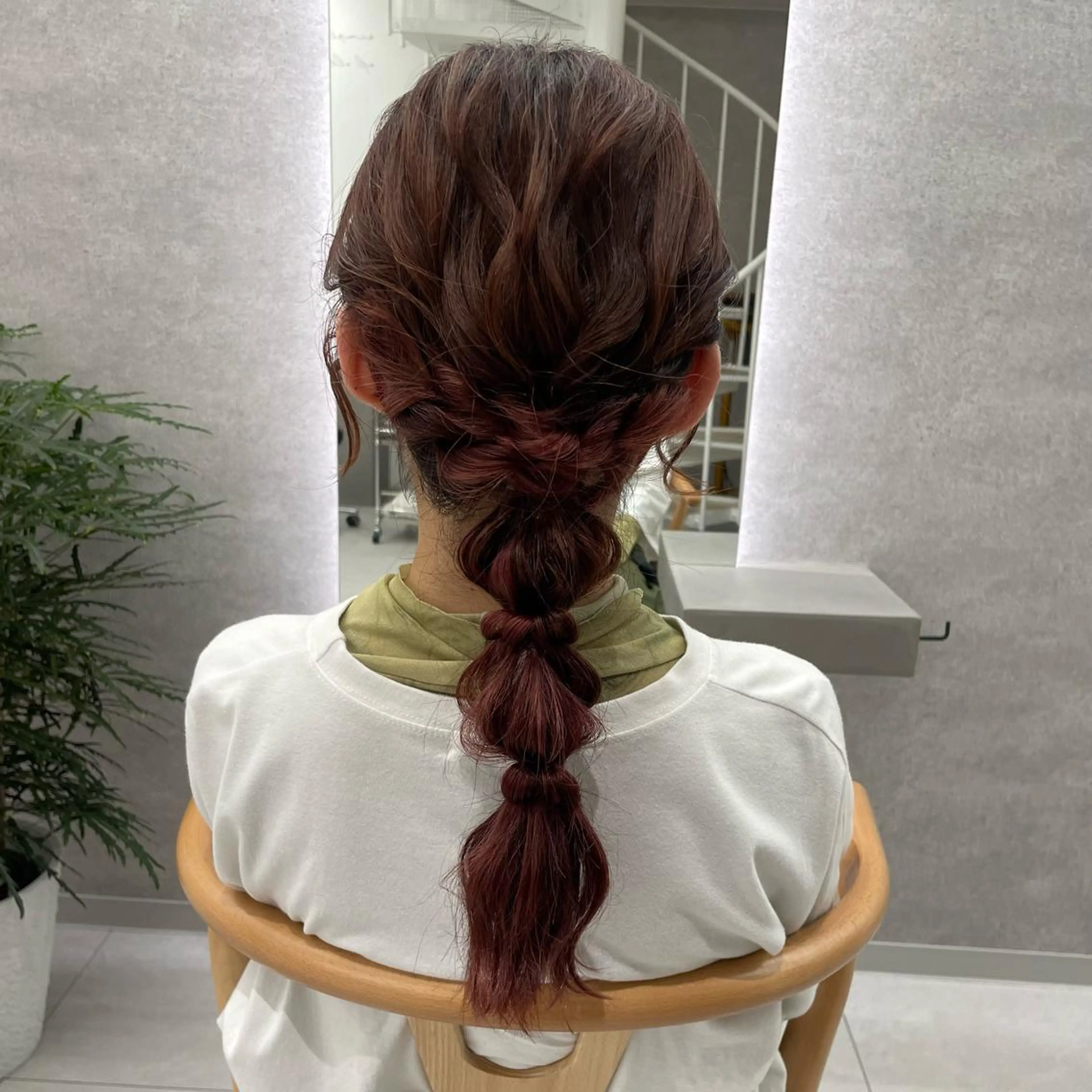 【望吹限定】編みおろしヘアー✨の写真