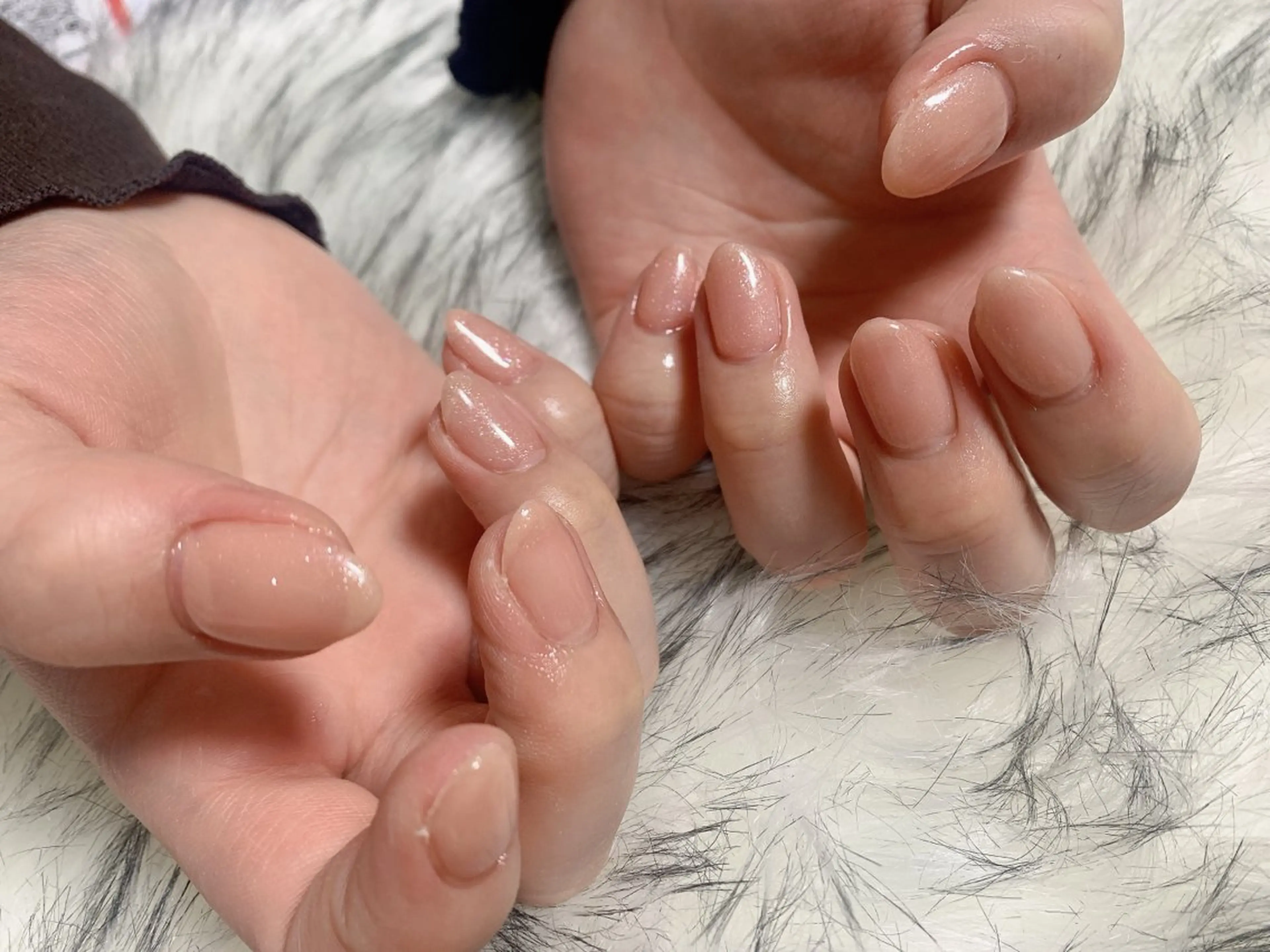 ネイル ジェルネイル 韓国ネイル ラメ(グリッター) メンズネイル ワンカラーネイル kiki nail たまプラーザのネイルデザイン