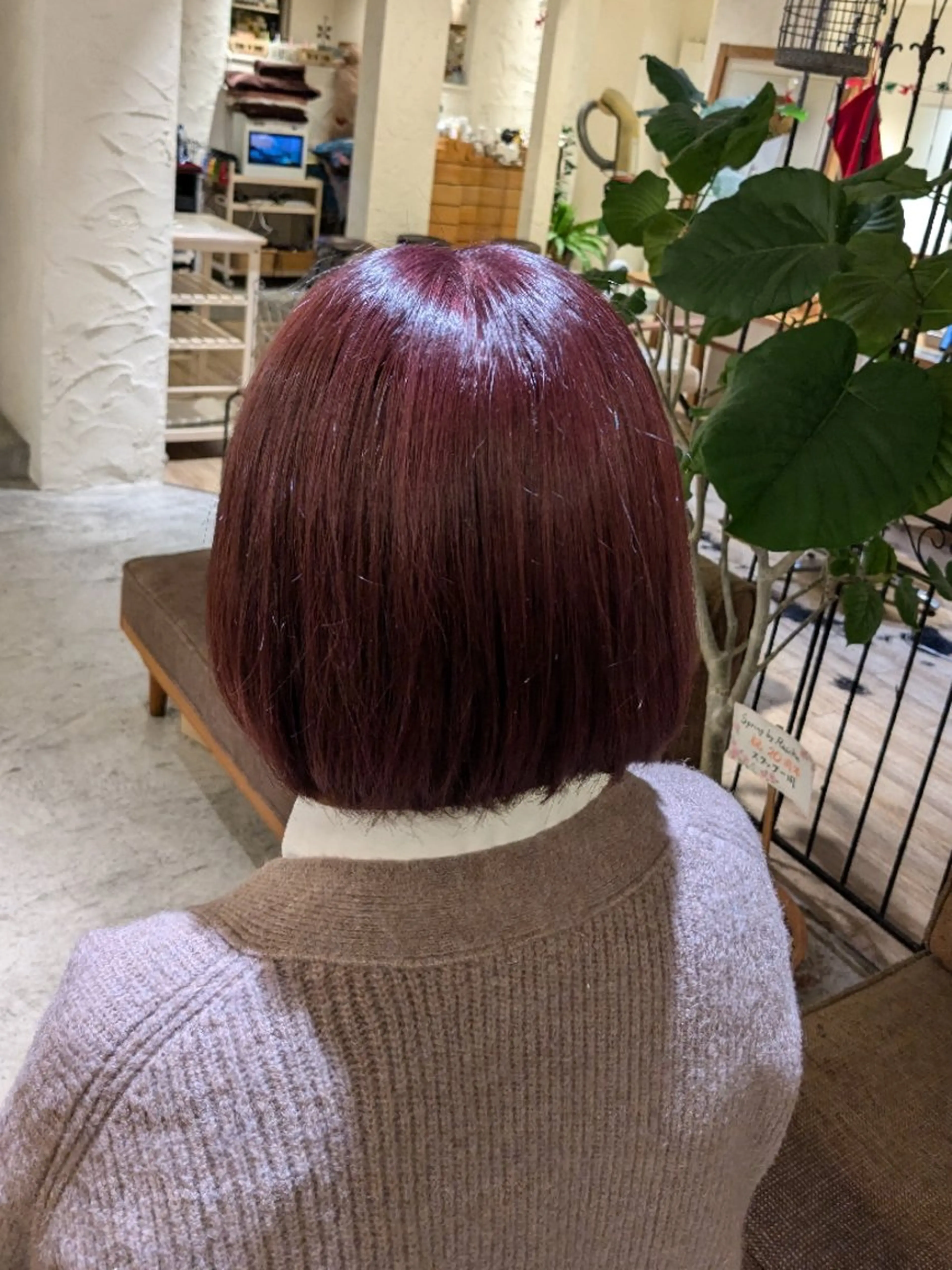 ミディアム ヘアカラー spring by rasiku所属・Spring Akariのヘアスタイル