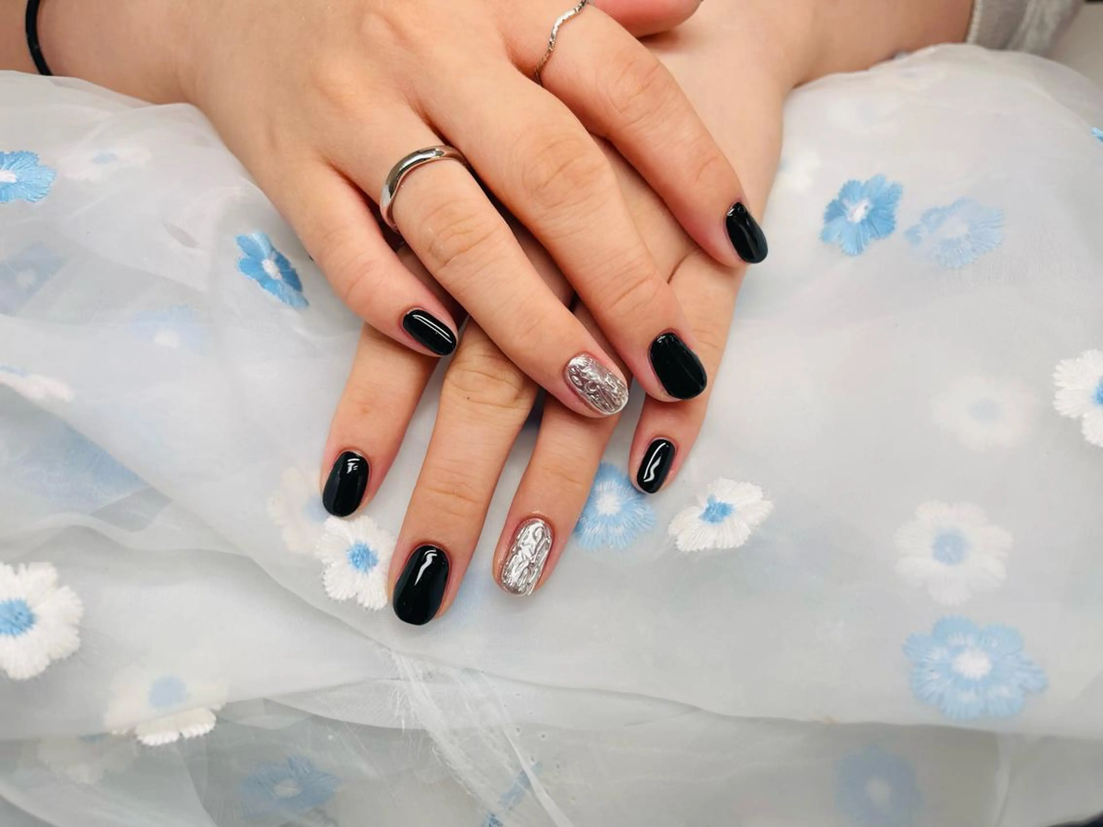 カラー ハンドネイル Lucky nail salonのネイルデザイン