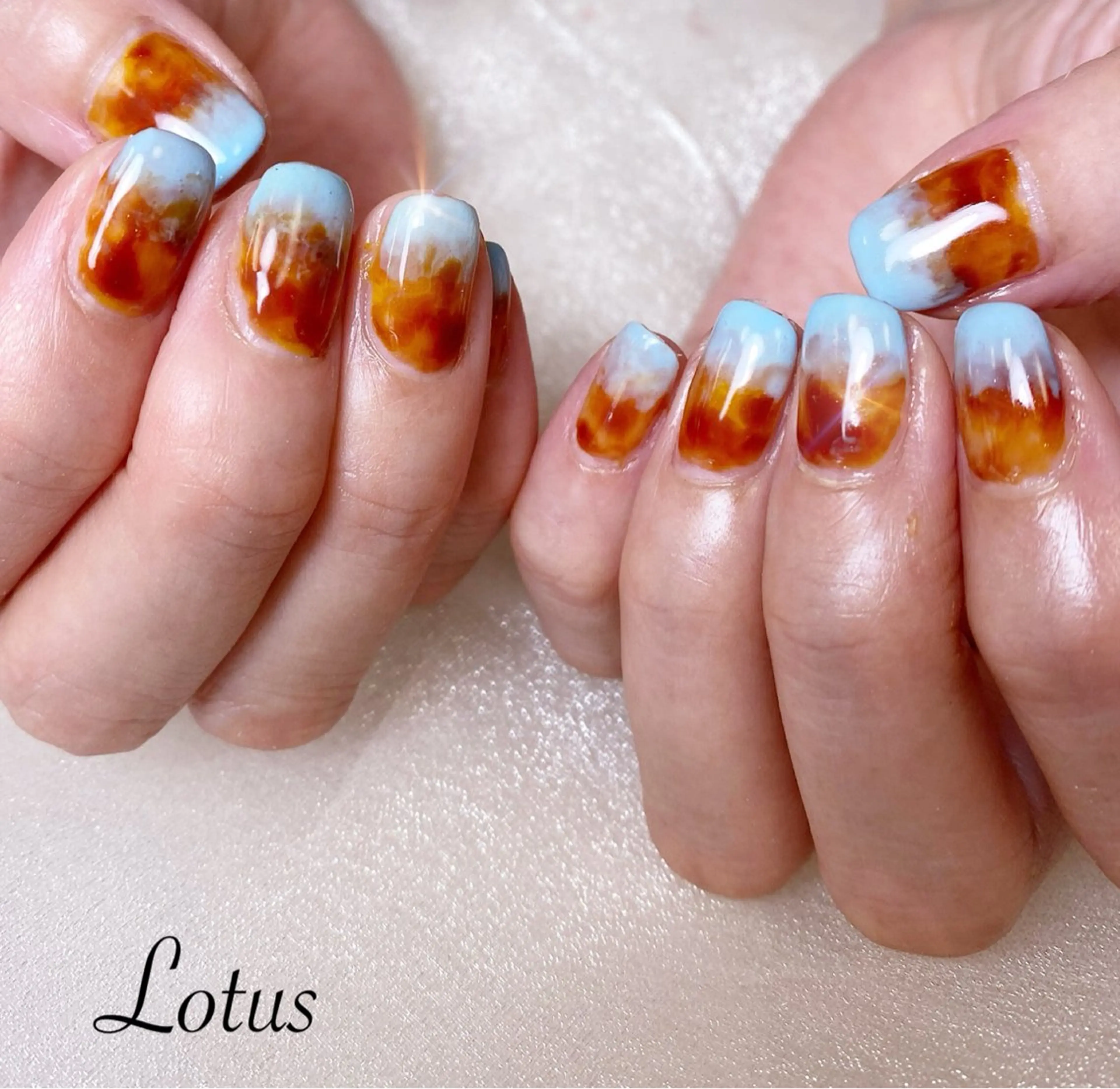 ネイル ハンドネイル ネイル＆脱毛 Lotus🌸のネイルデザイン