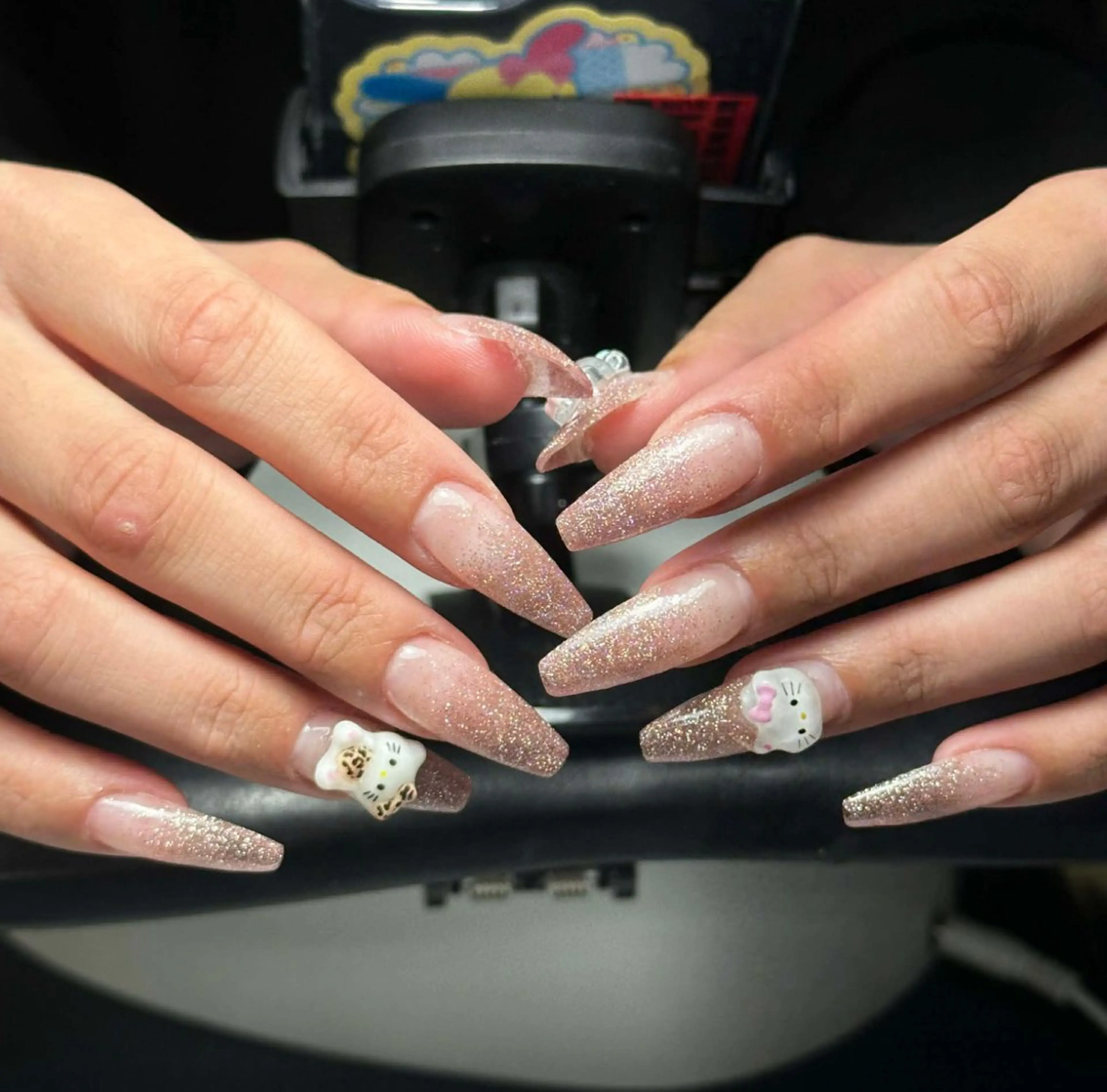 ネイル 韓国ネイル 持ち込み ニュアンスネイル ネイルチップ ハンドネイル Tini ANA.CHUOのネイルデザイン