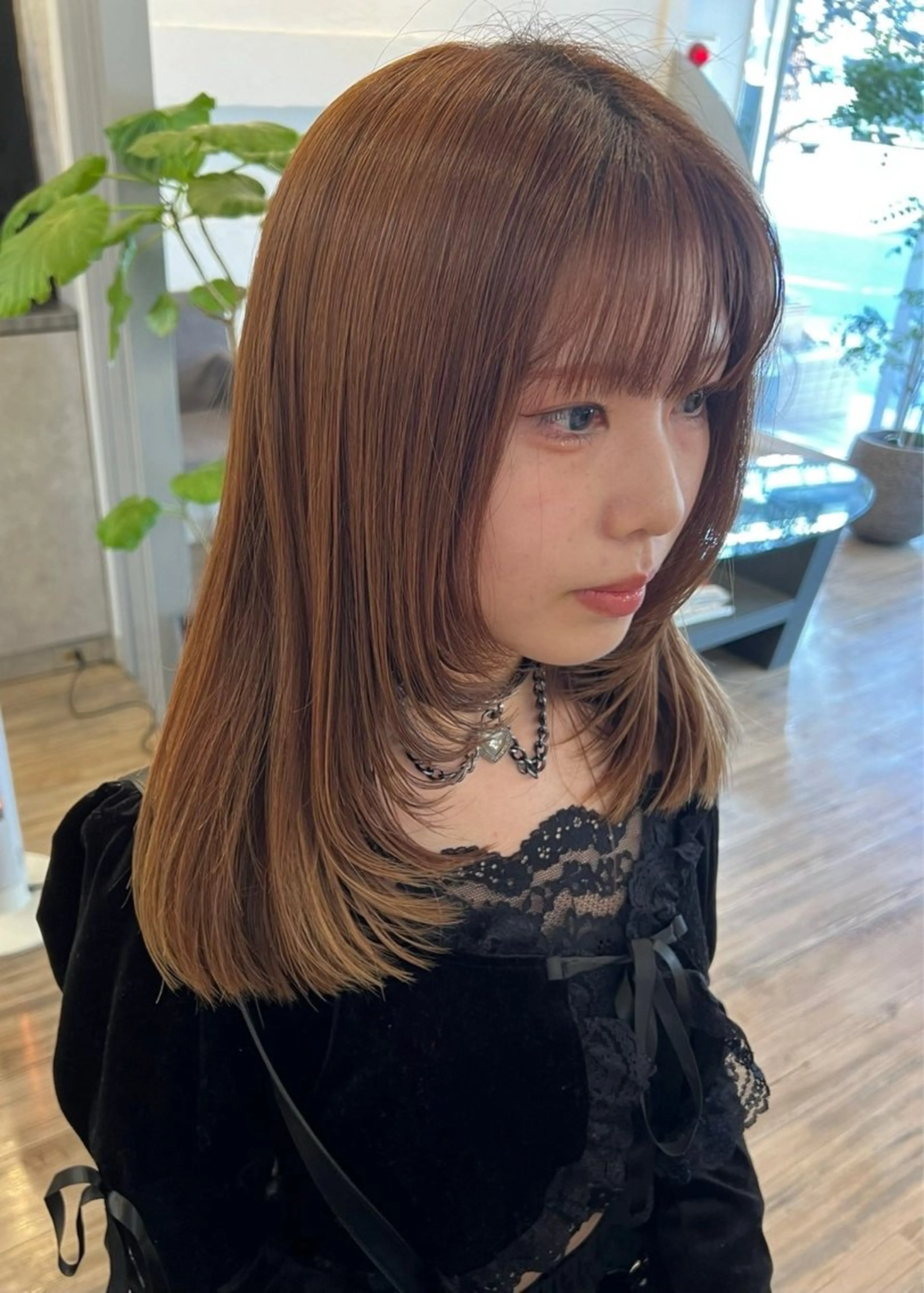 セミロング レイヤーカット カット ヘッドスパ いぐちしょうた🫧 VISAGEbaskのヘアスタイル