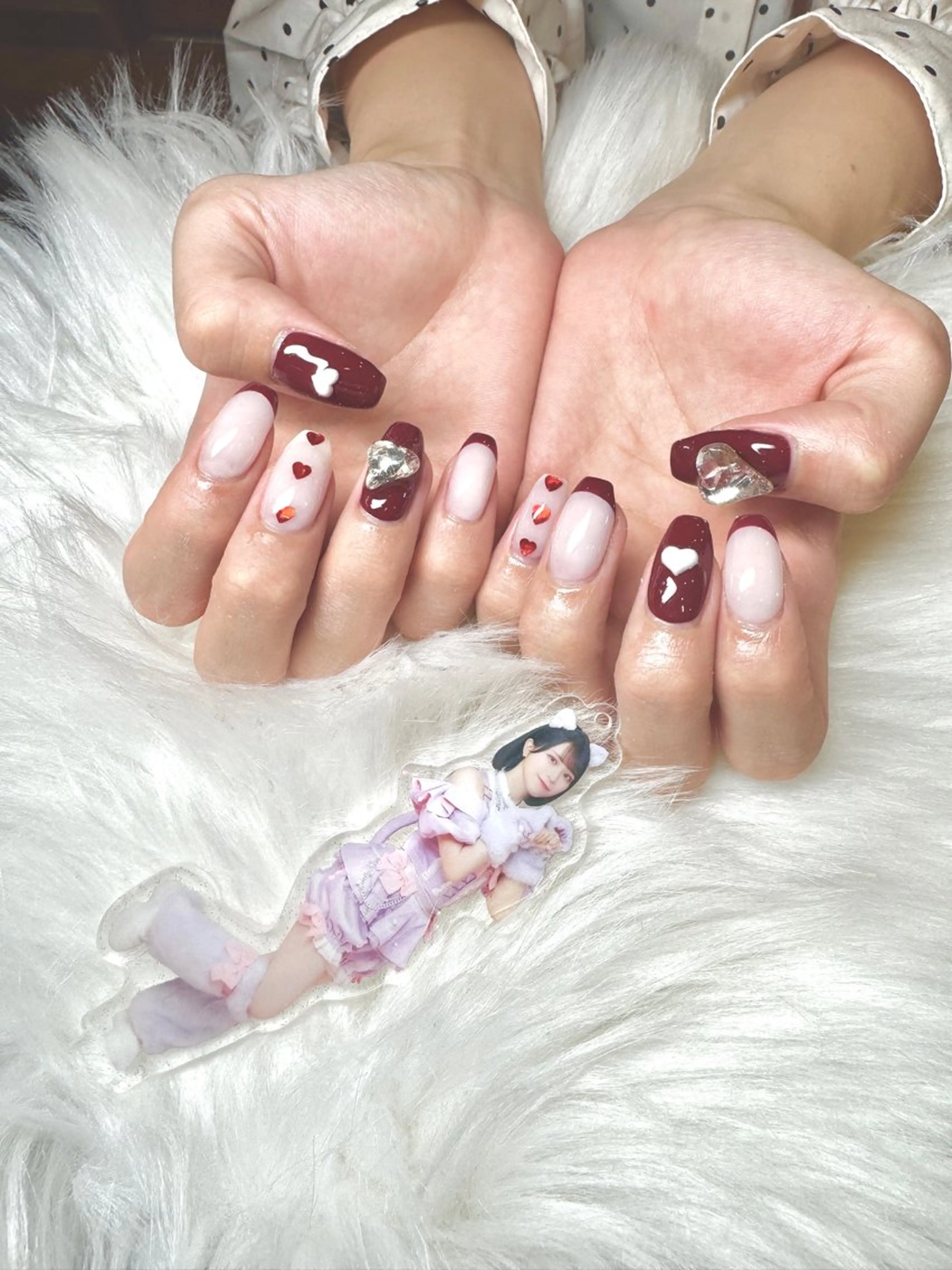 チップ長さ出し付き‼️持ち込み90分アート‼️オフ込🉑ご新規様以外は➕500円の写真