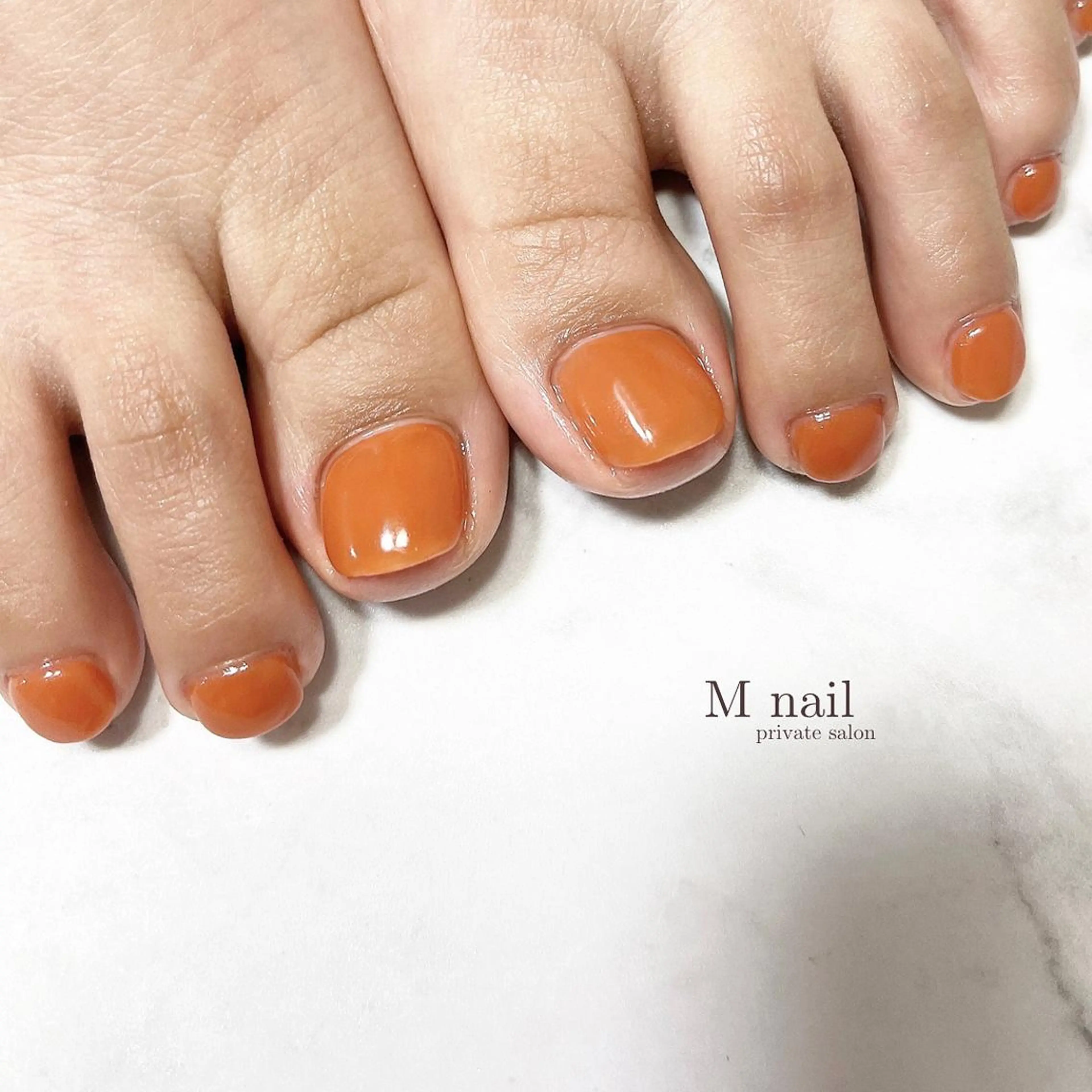 ネイル フットネイル M　nail所属・M nailのネイルデザイン