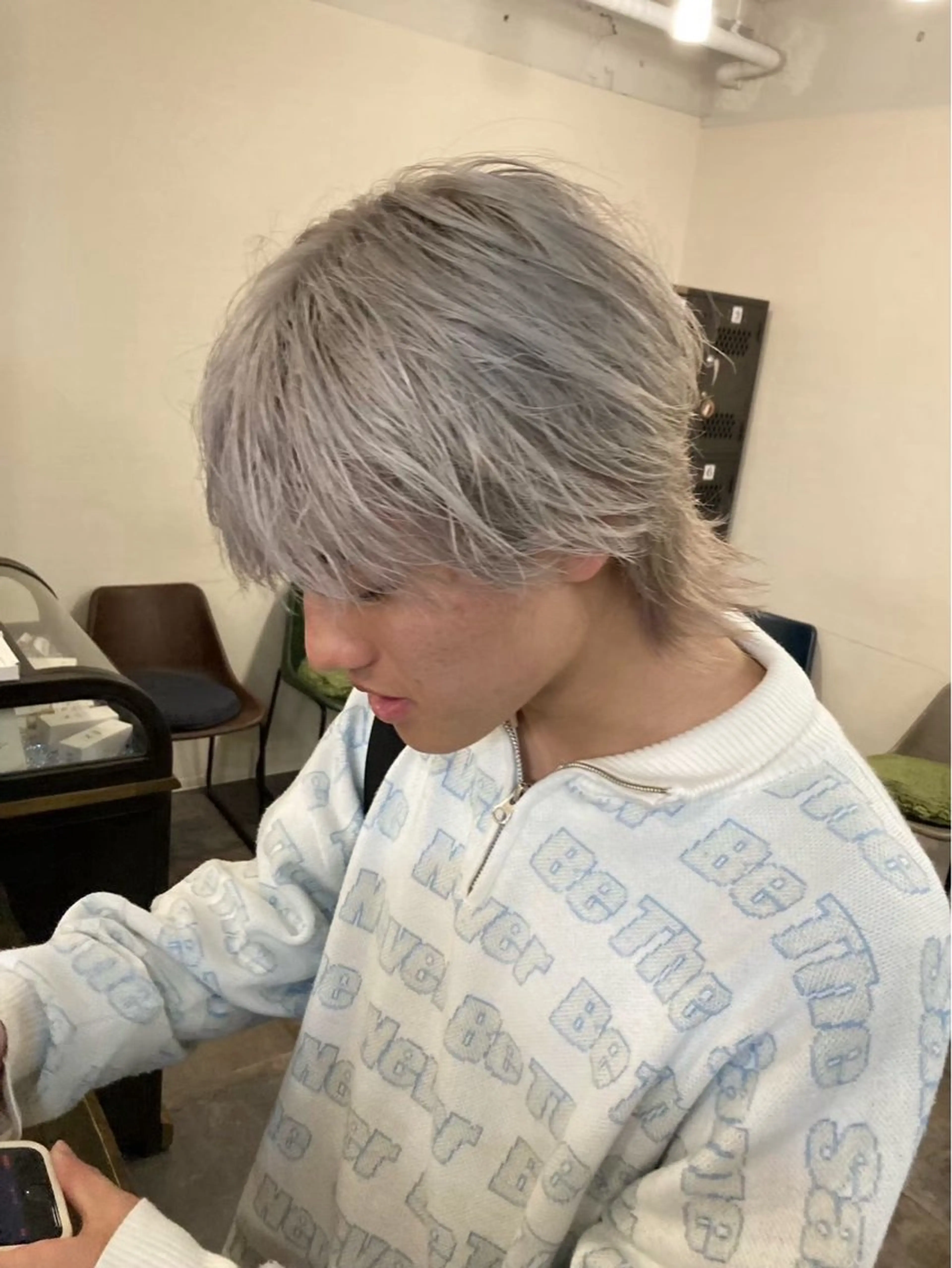 ミディアム メンズ 齋藤 優太朗 カットモデル募集‼️のヘアスタイル