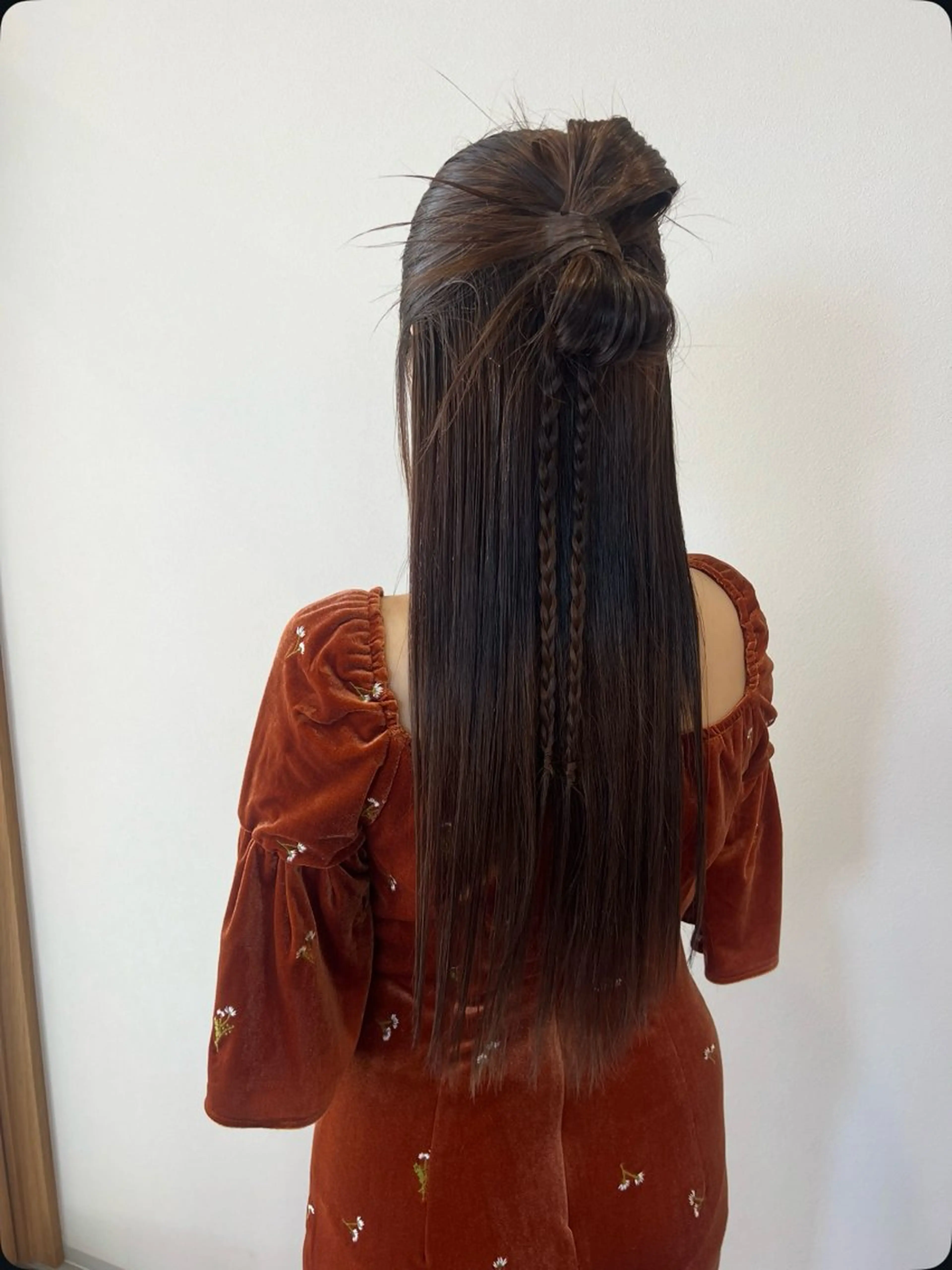 ロング カラー パーマ ヘアアレンジ メンズ 透明感カラー/ 新潟万代/池野里衣のヘアスタイル