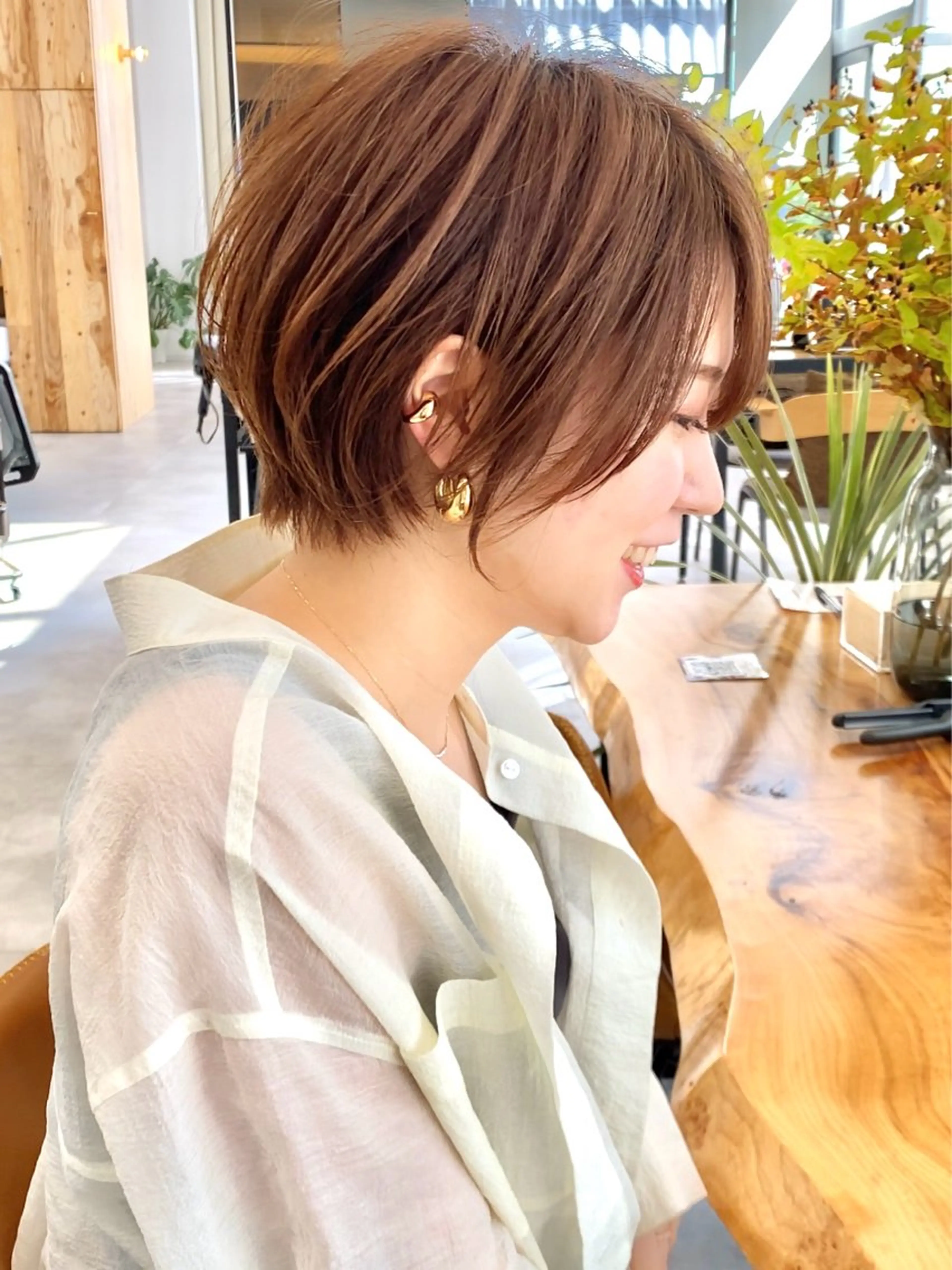 ショート 上野 竜馬のヘアスタイル