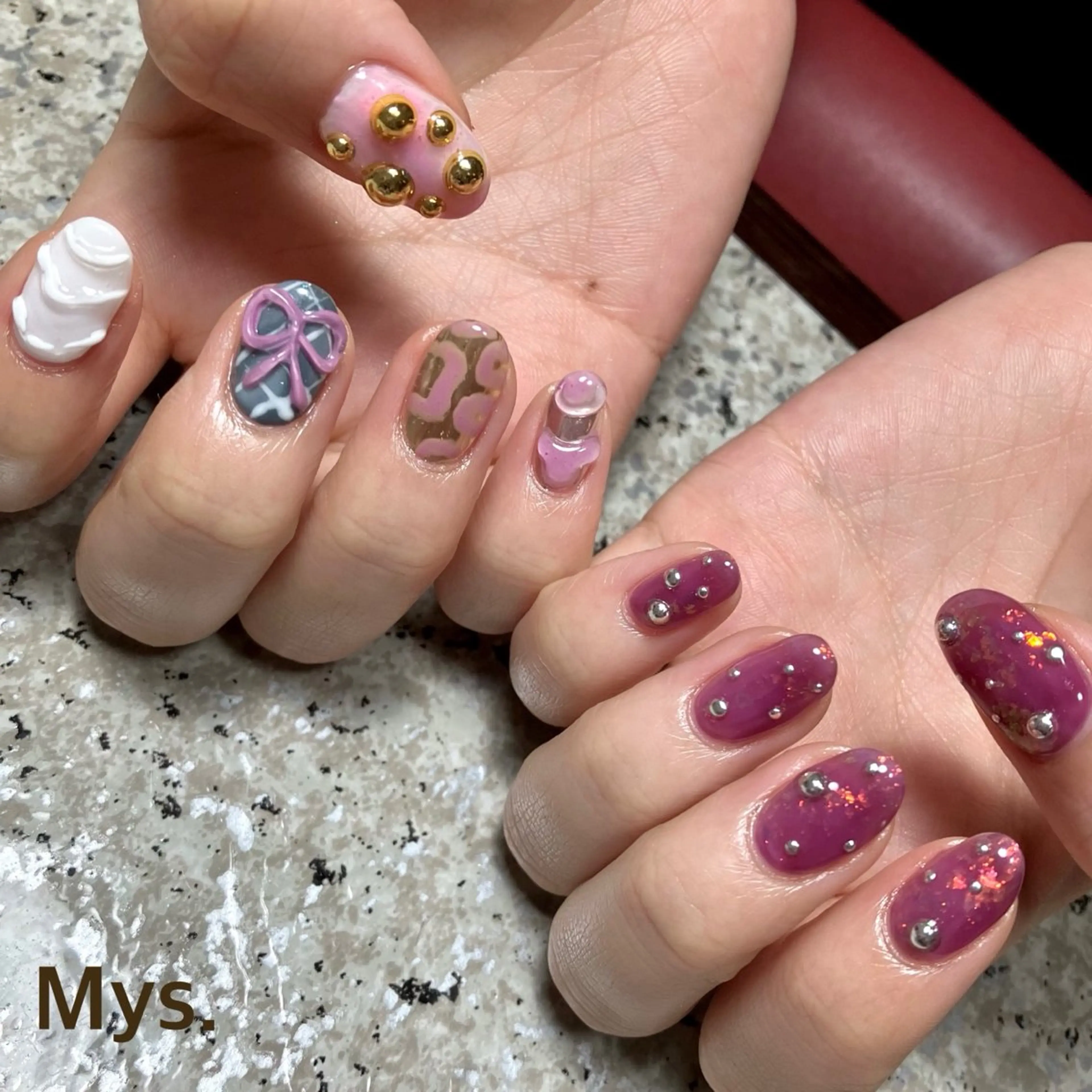 ネイル ハンドネイル Mys. 三上紗紀のネイルデザイン