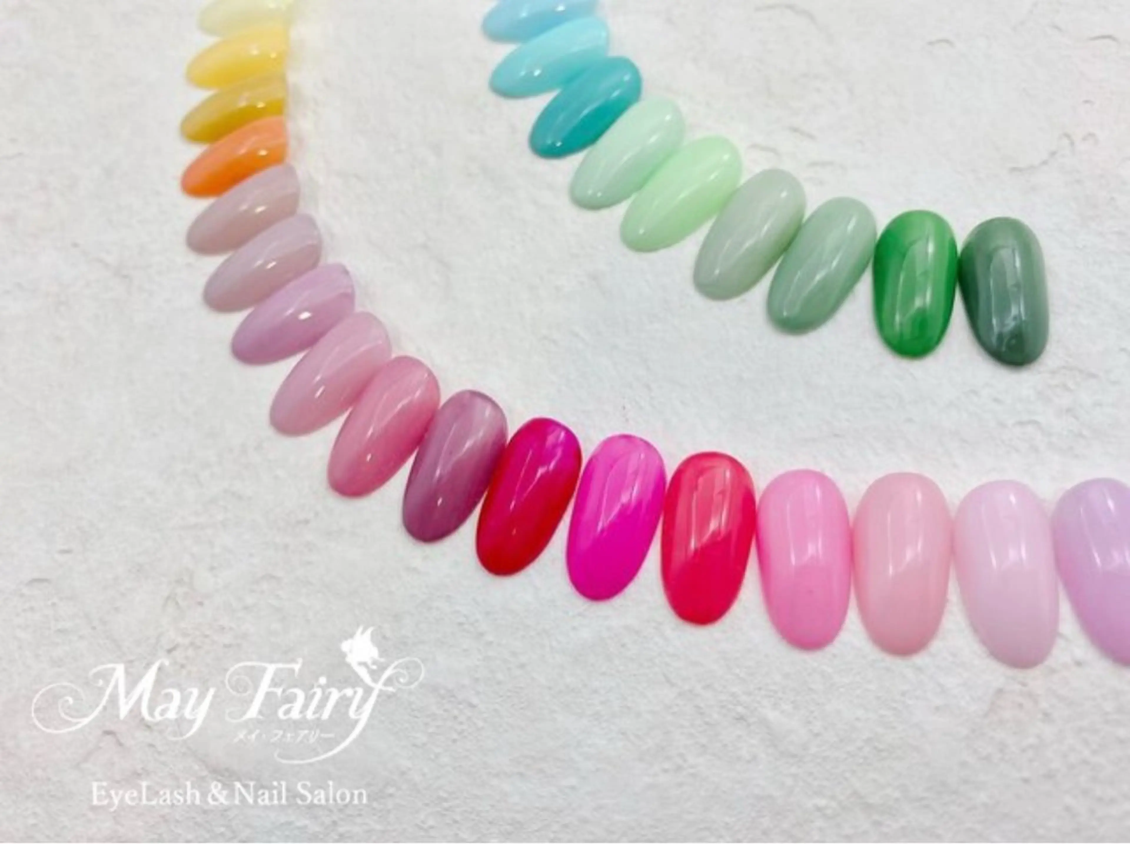 ネイル ワンカラーネイル MayFairy 小森のネイルデザイン