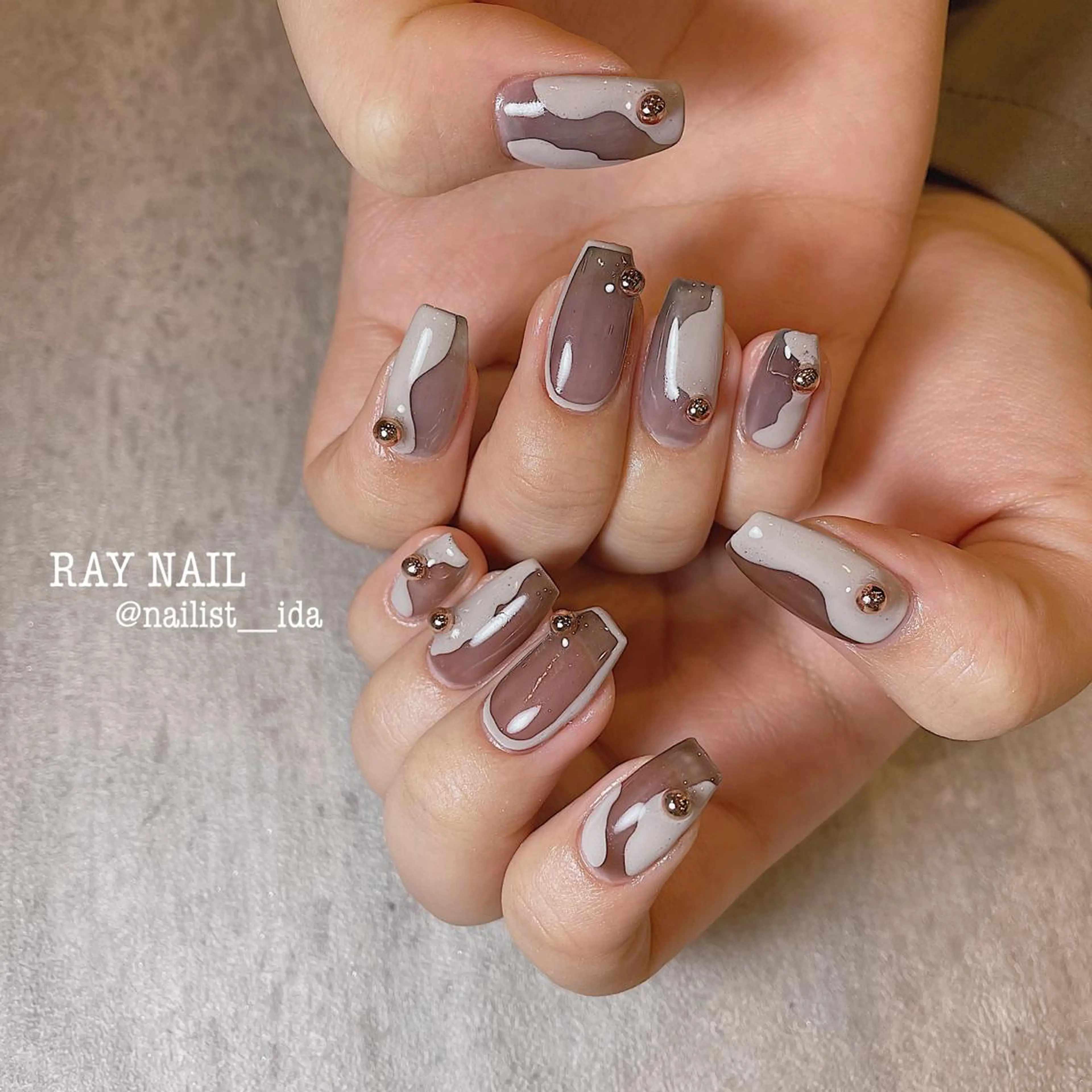 ネイル Arowa 伊田のネイルデザイン