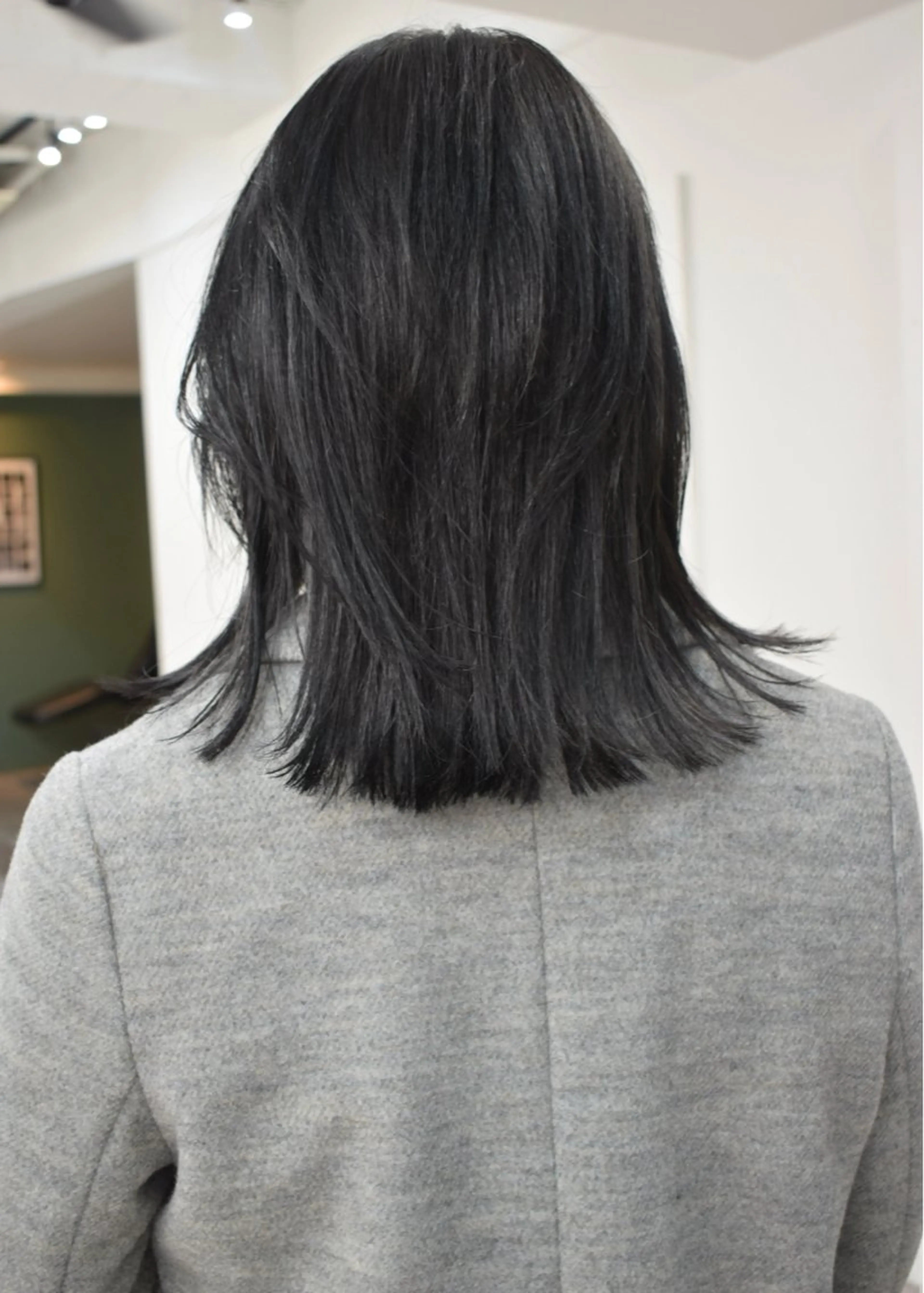 ミディアム カラー カット ヘアカラー トリートメント レイヤーボブ/ 艶カラー/サナ🌼のヘアスタイル