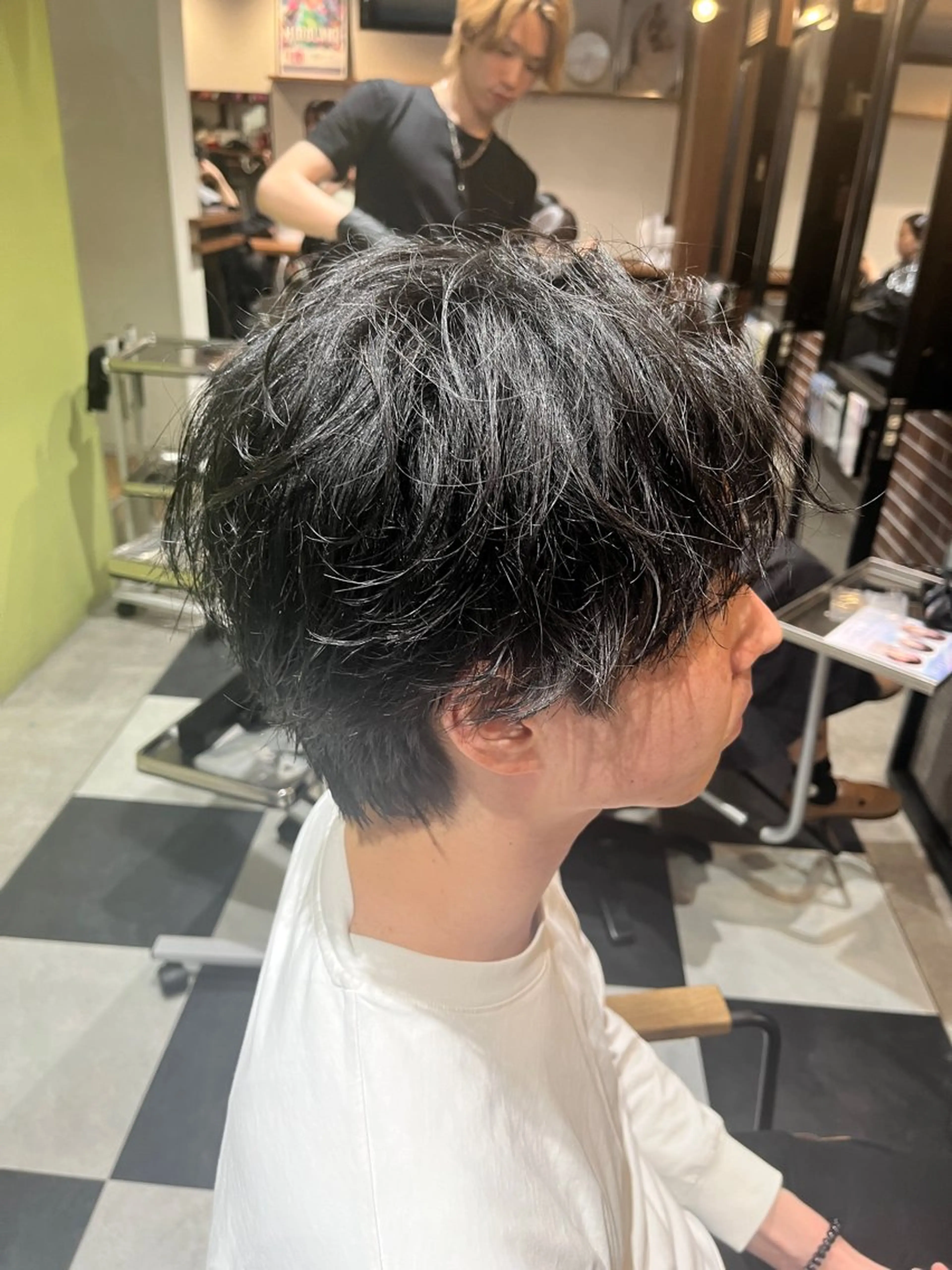 ショート パーマ メンズ カット パーマ 🎧メンズパーマ特化 /RUI🎧のヘアスタイル