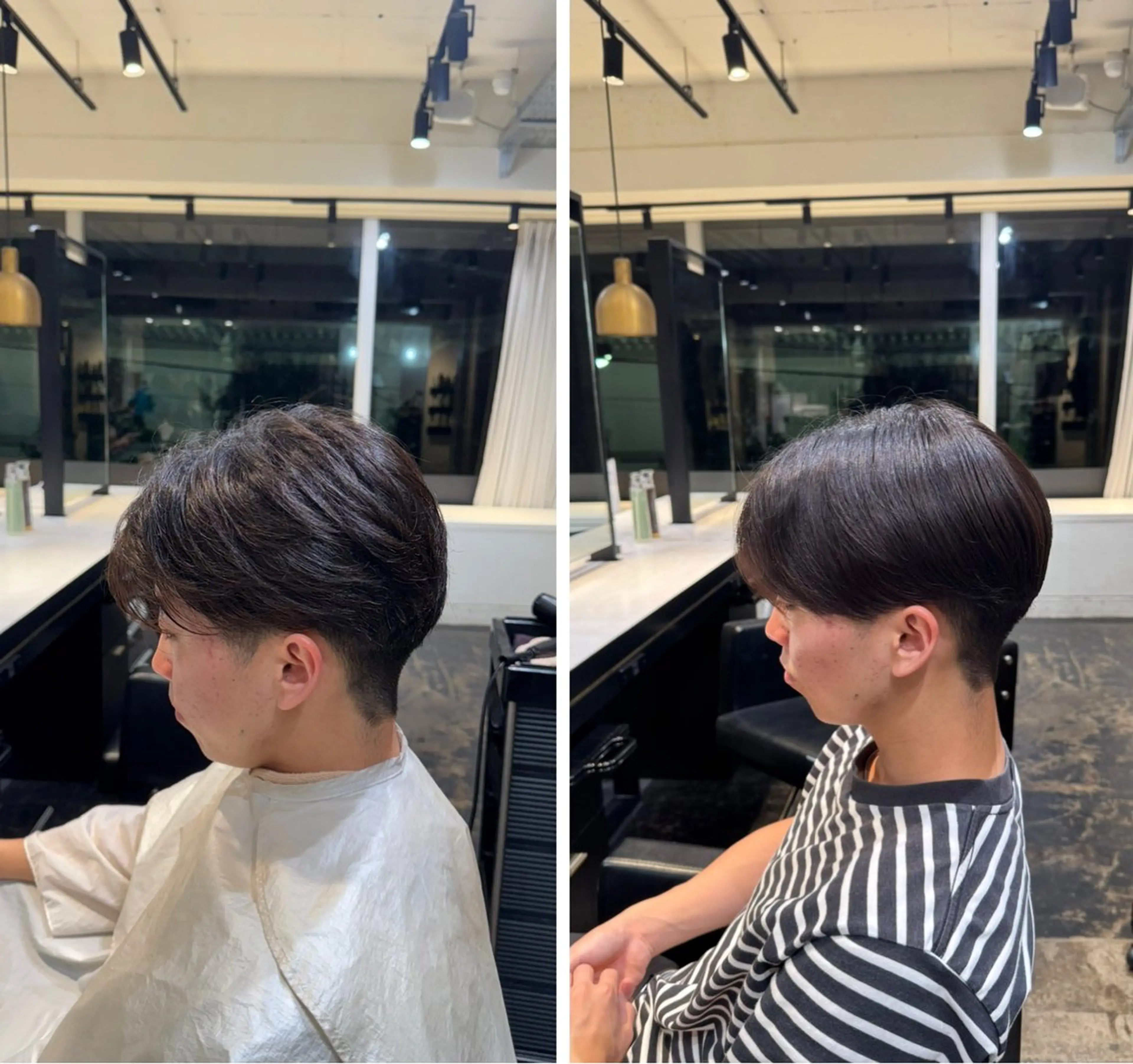 メンズ 縮毛矯正 トリートメント 小澤 琉凪のヘアスタイル