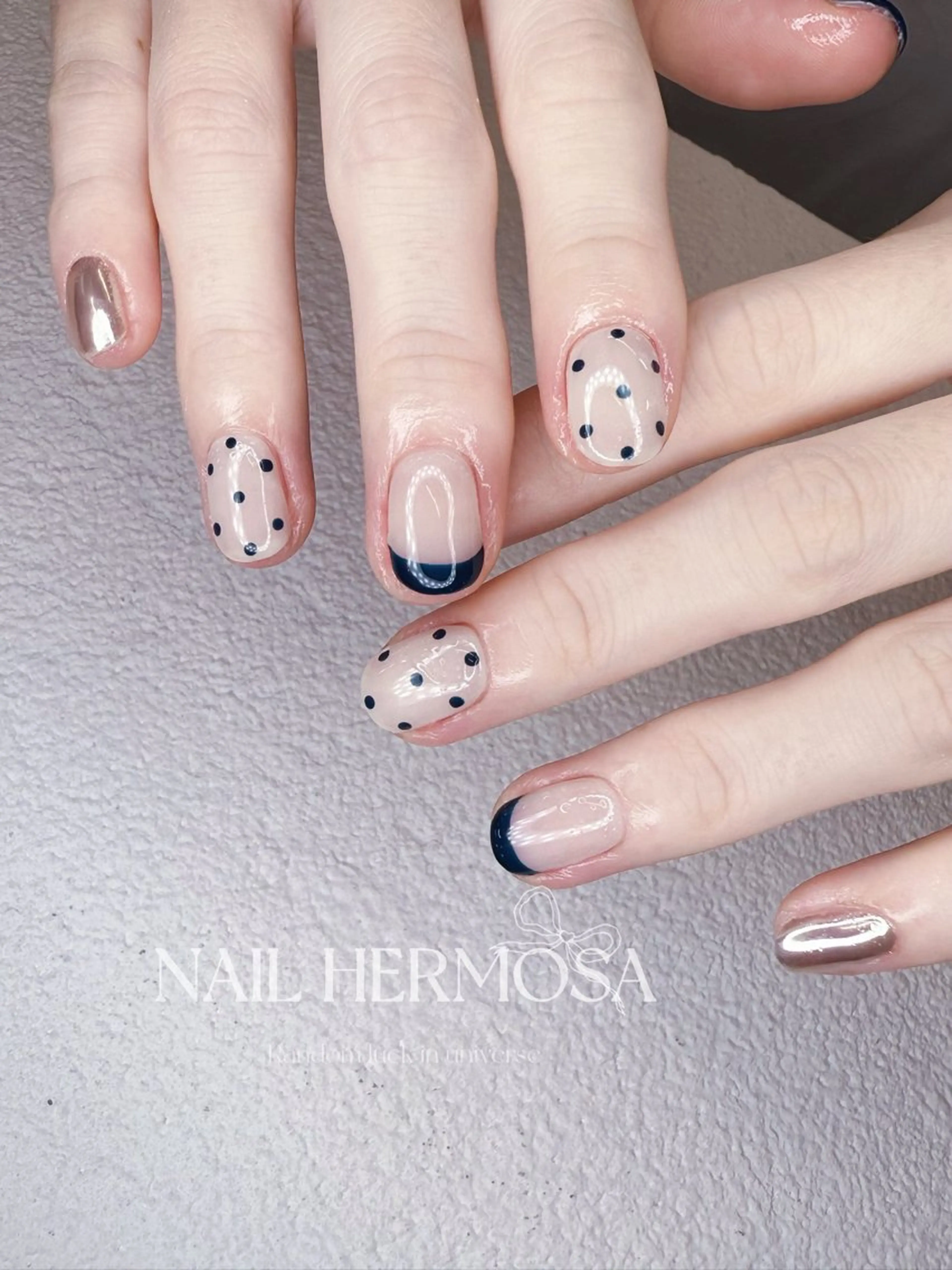 ネイル アートネイル ジェルネイル マグネットネイル 持ち込み ニュアンスネイル ハンドネイル ネイル エルモサのネイルデザイン
