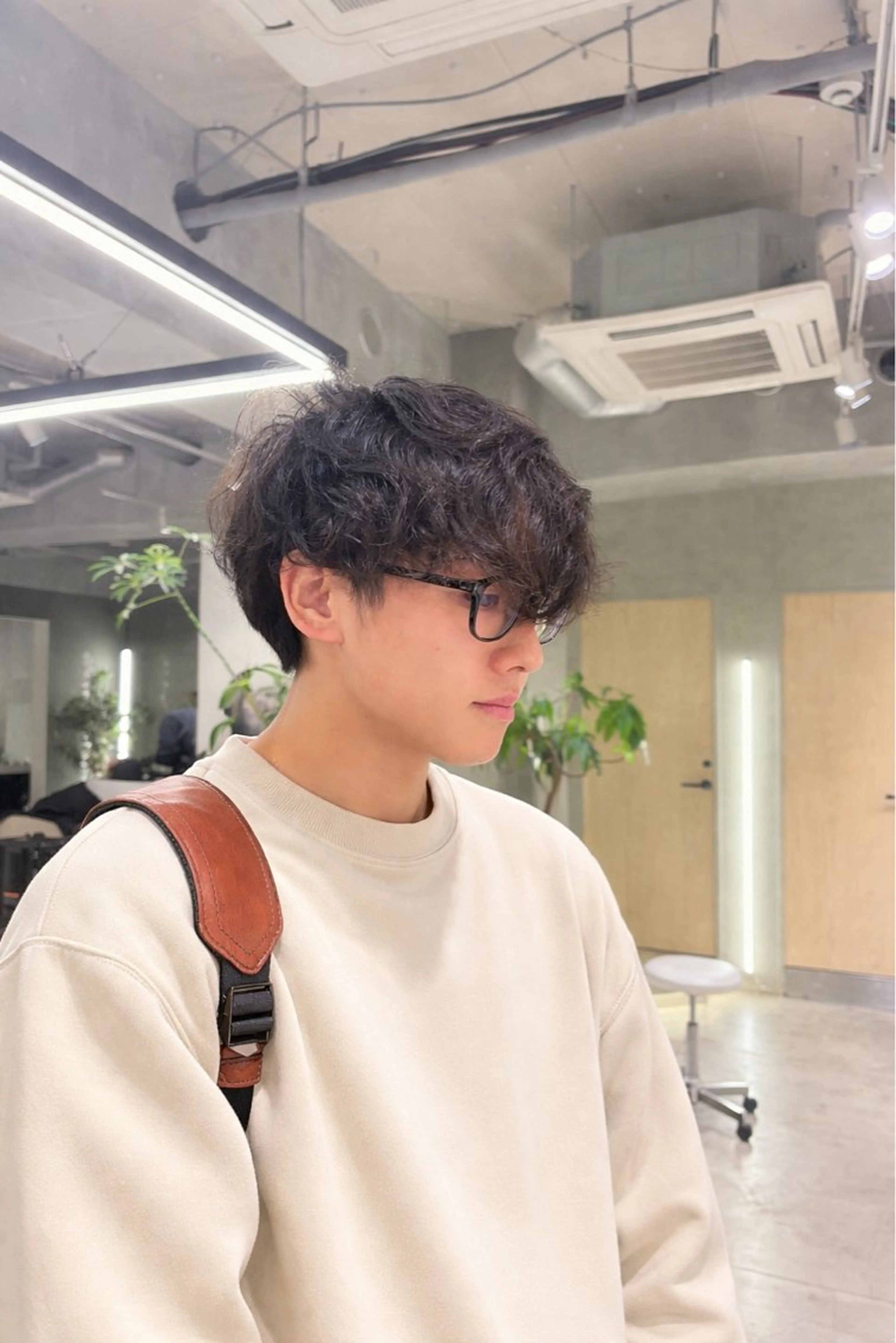 パーマ メンズ パーマ 川口 琴音のヘアスタイル