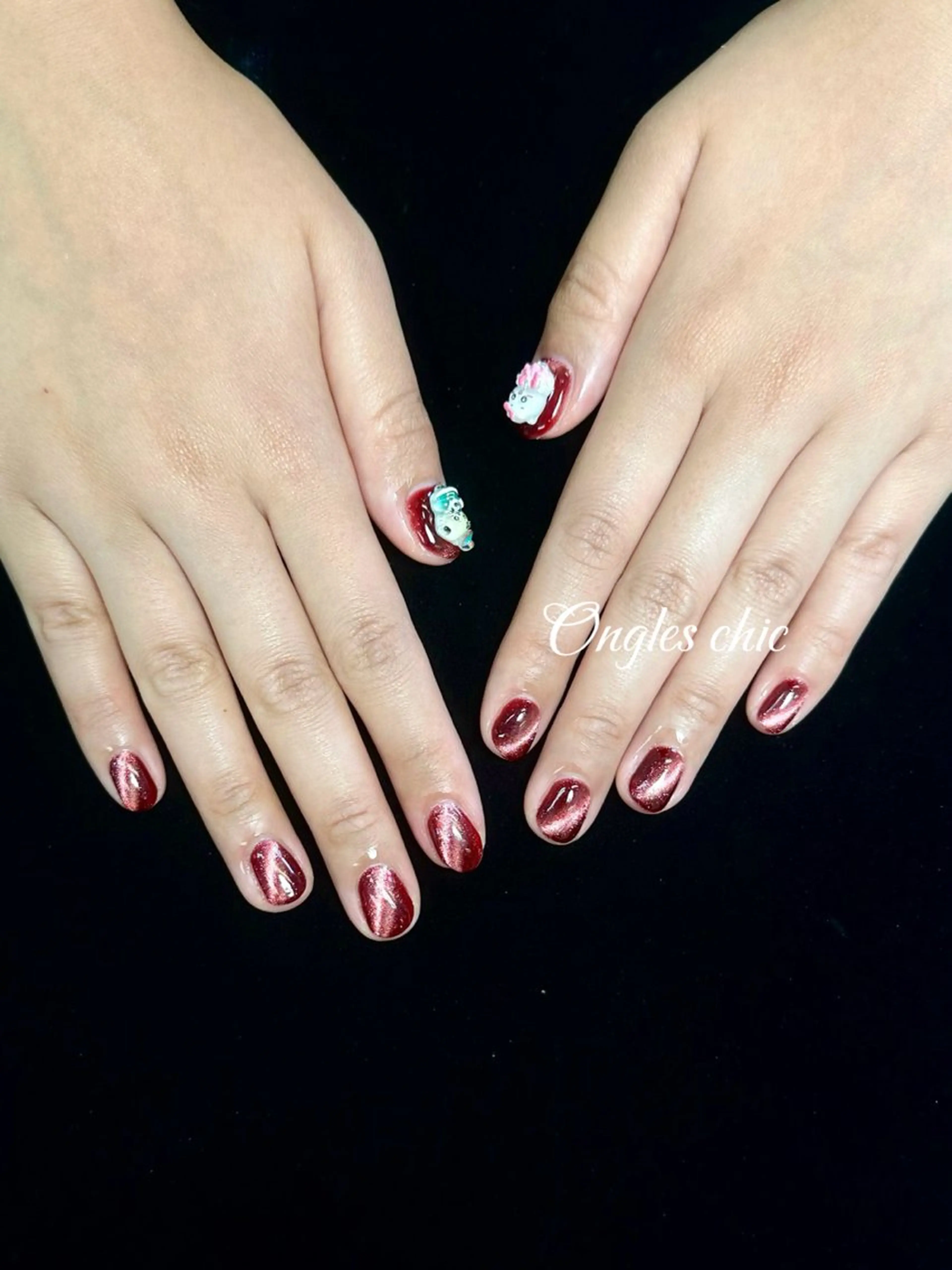 ネイル ハンドネイル ongles chicのネイルデザイン