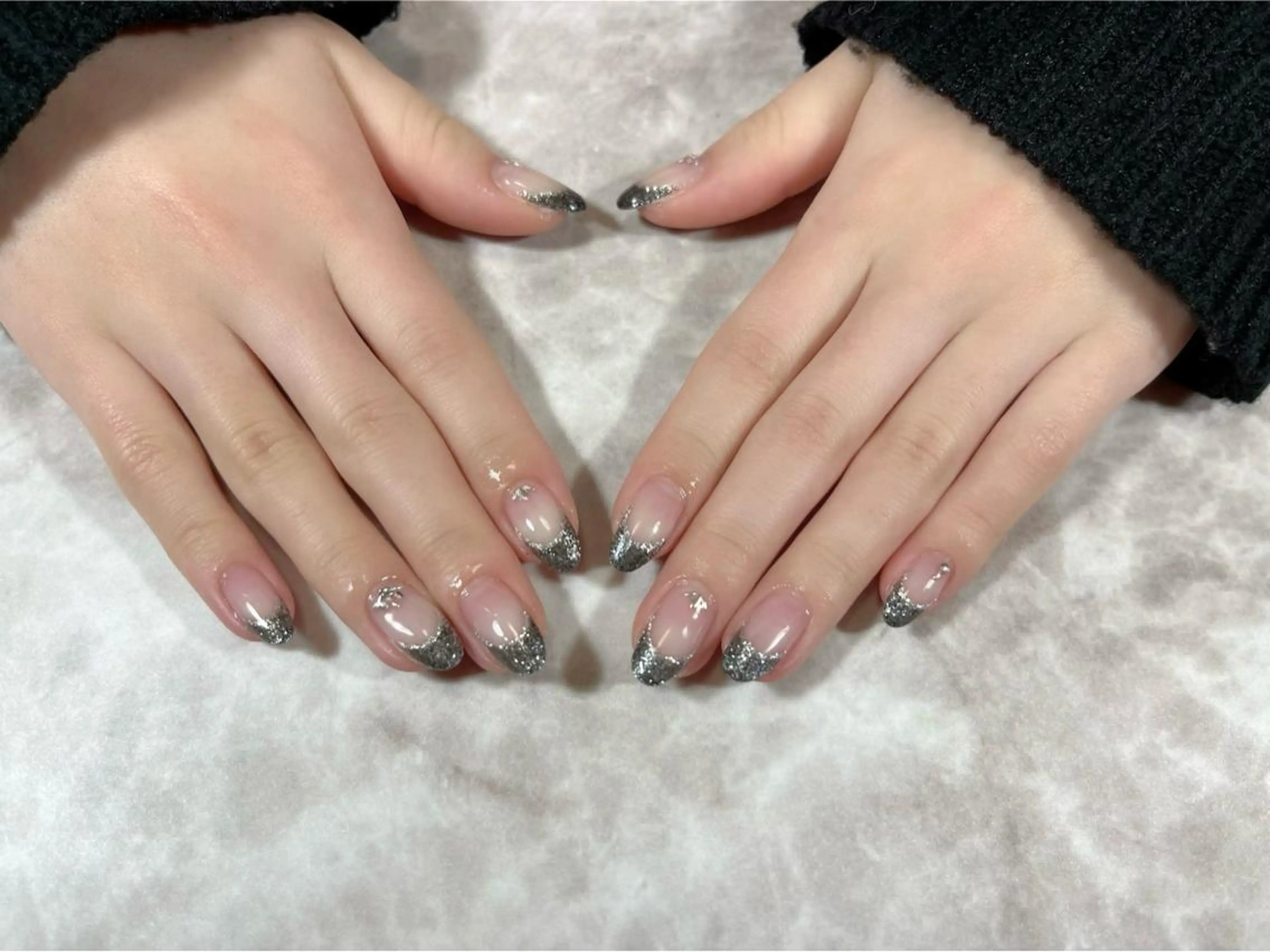 ネイル フレンチネイル シンプルネイル ハンドネイル Nail Salon Champ🐾のネイルデザイン