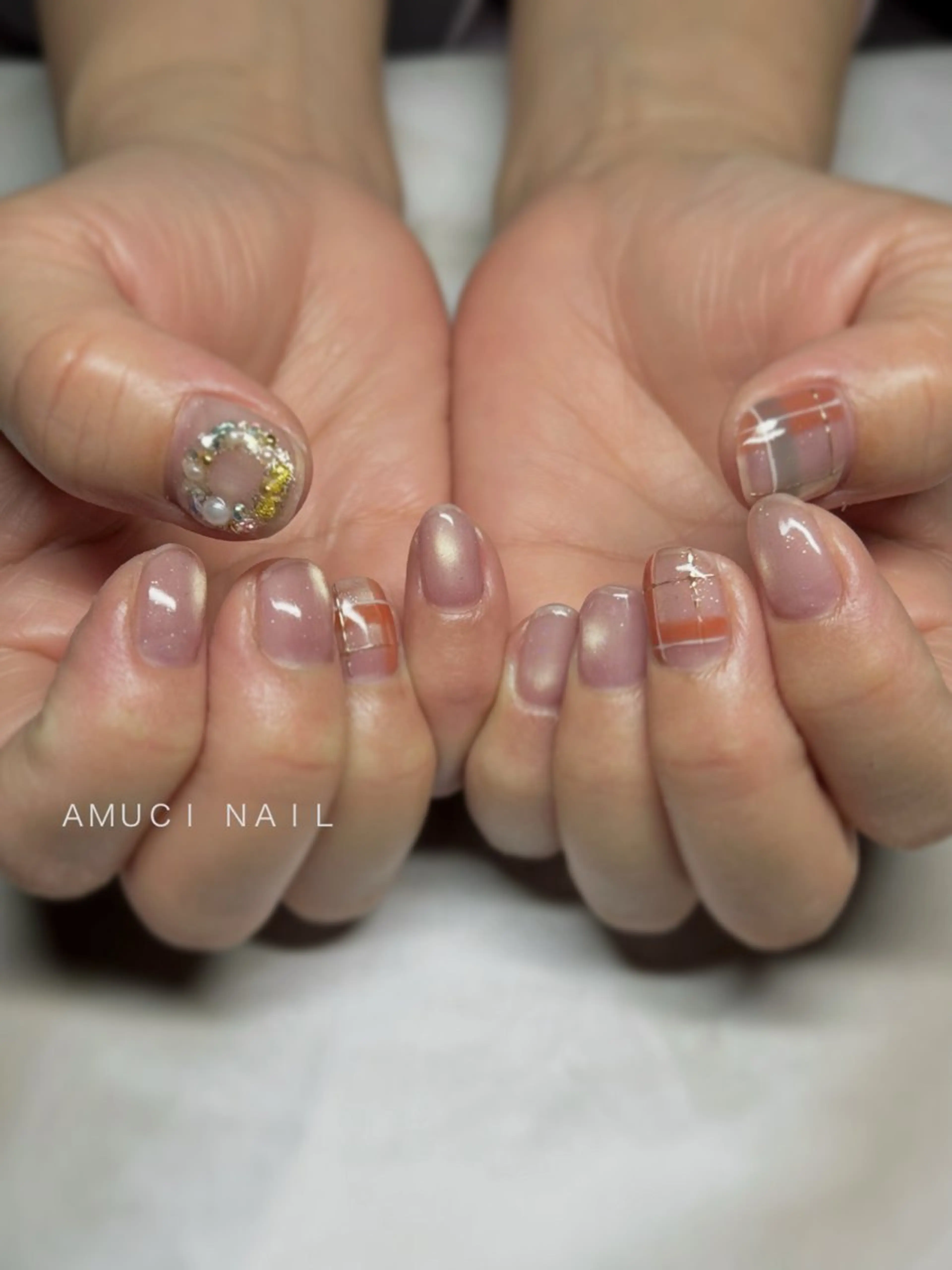 ネイル ハンドネイル Bar CLAN -Nail-所属・AMUCI NAIL Shihomiのネイルデザイン