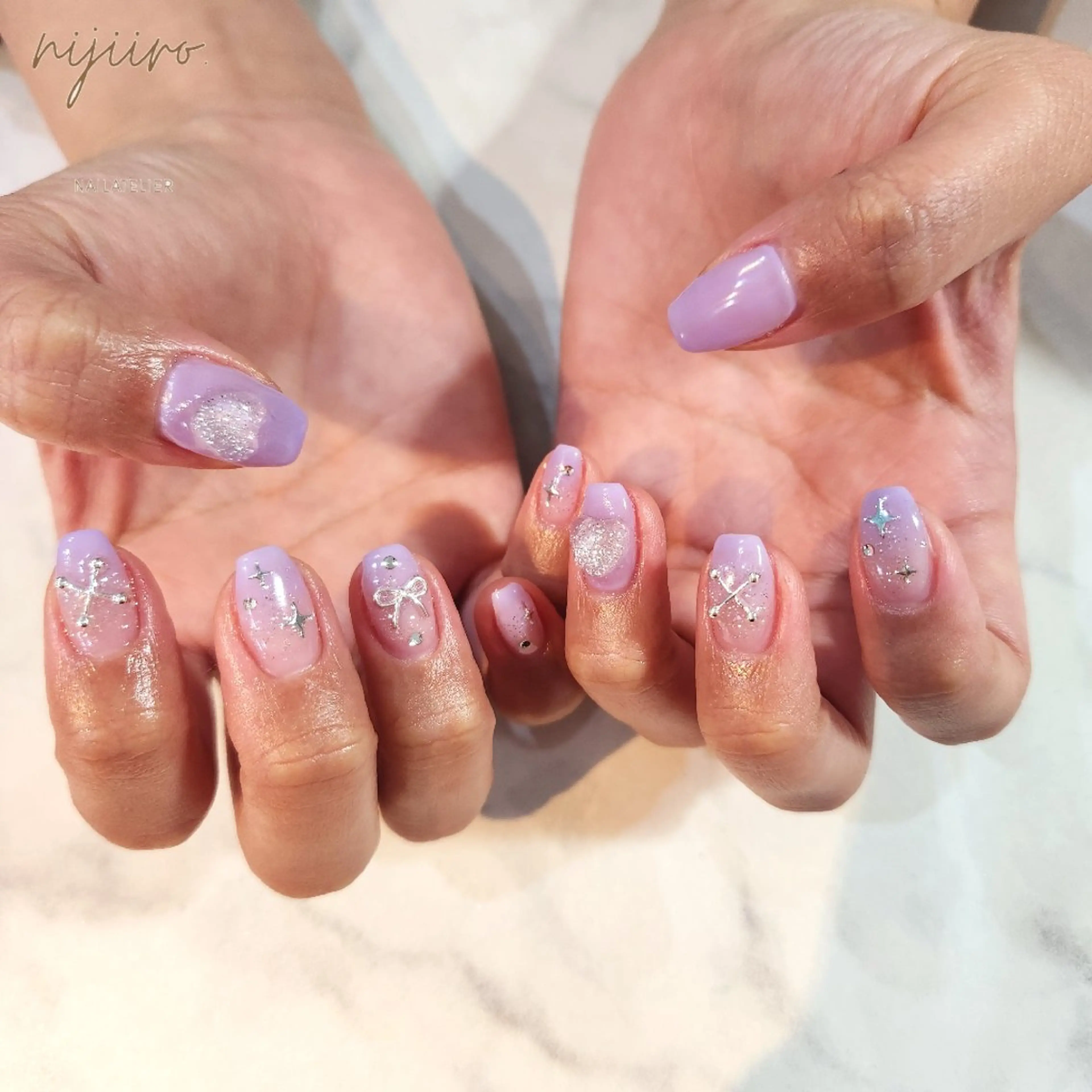 ネイル nailatelier nijiiro.所属・nijiiro🌈 サトウのネイルデザイン
