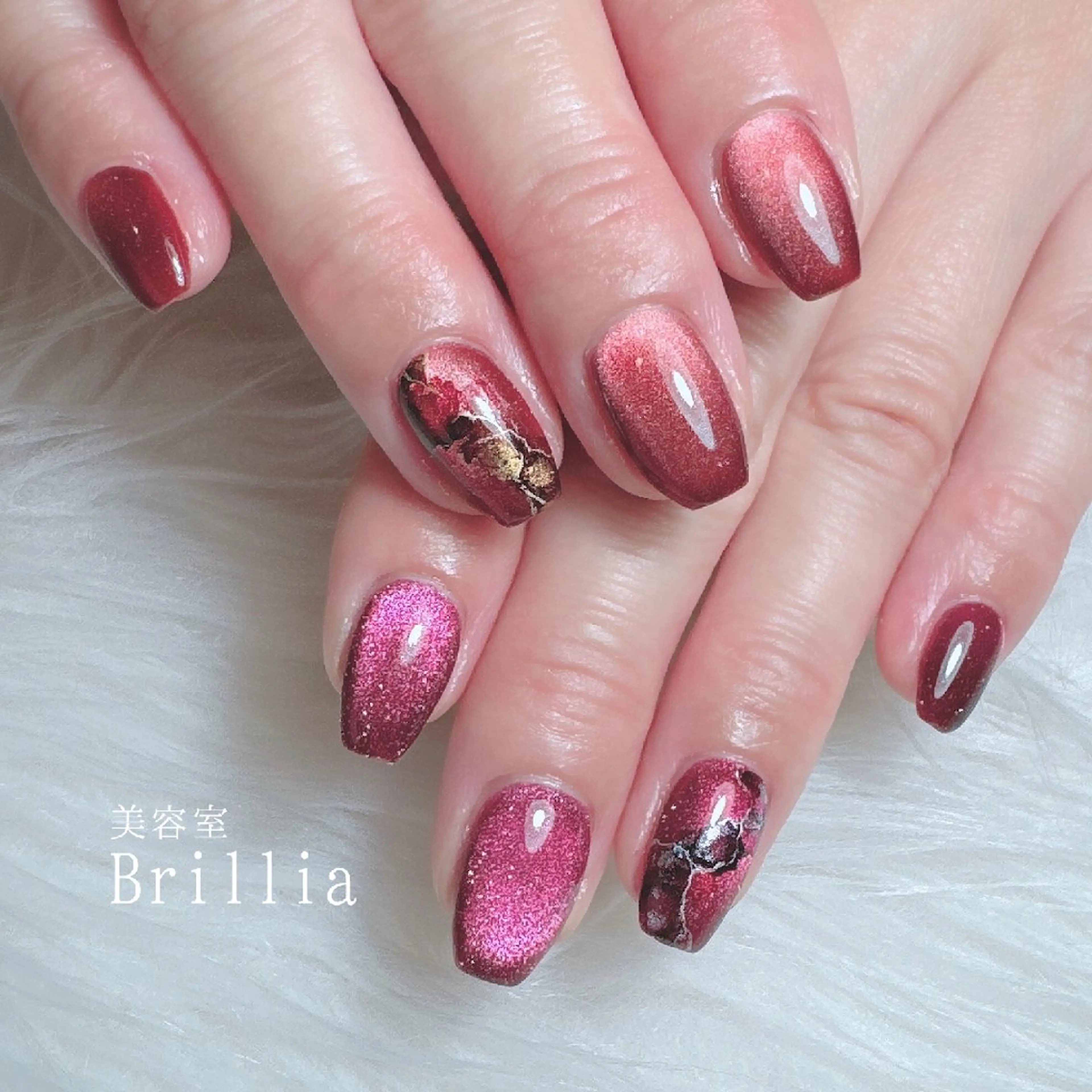 ネイル ハンドネイル 柴田 彩のネイルデザイン