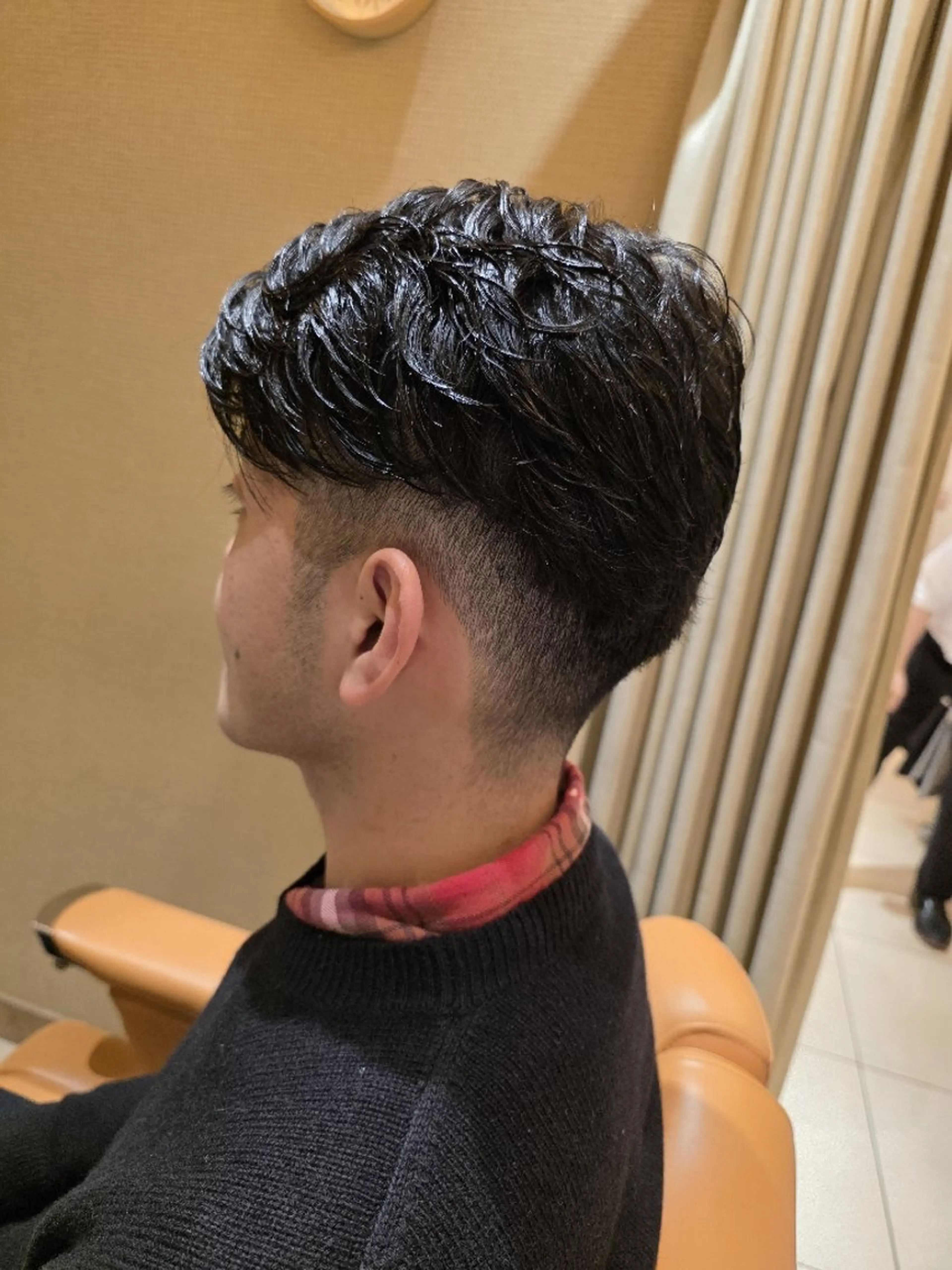 ミディアム 渡部 陽道のヘアスタイル