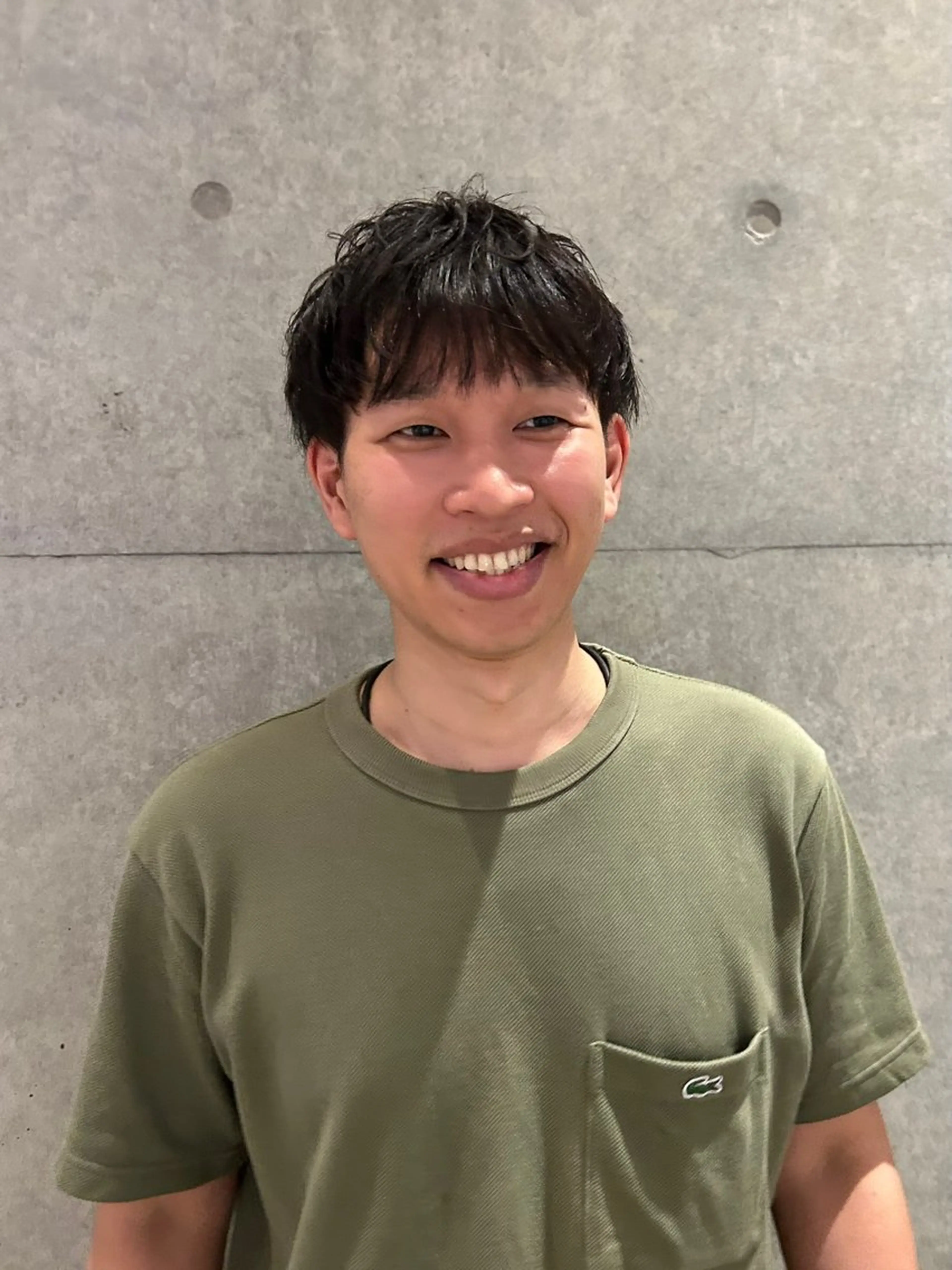 メンズ カット 南 菜花のヘアスタイル