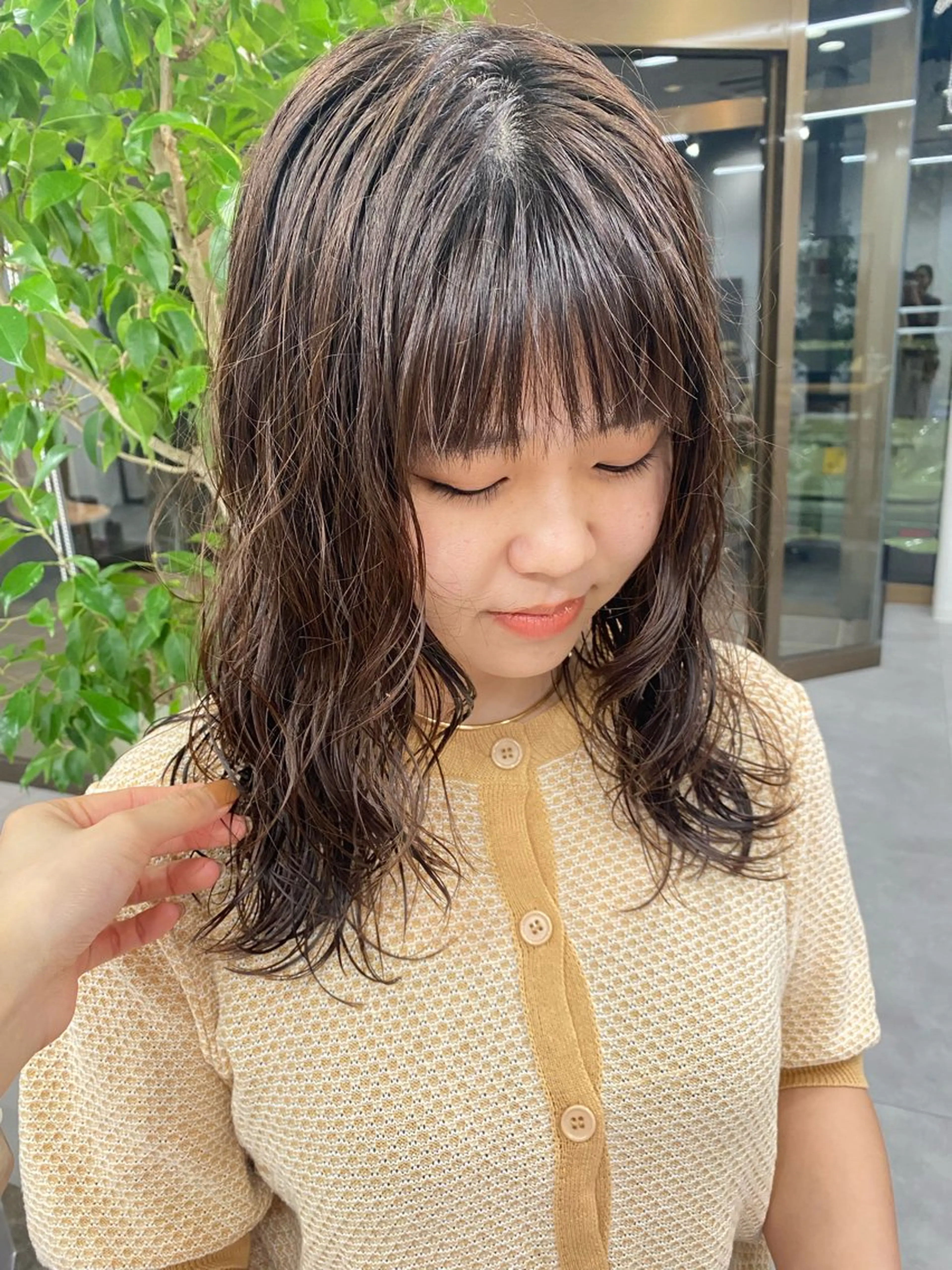 パーマ CIEN所属・松下 育未のヘアスタイル