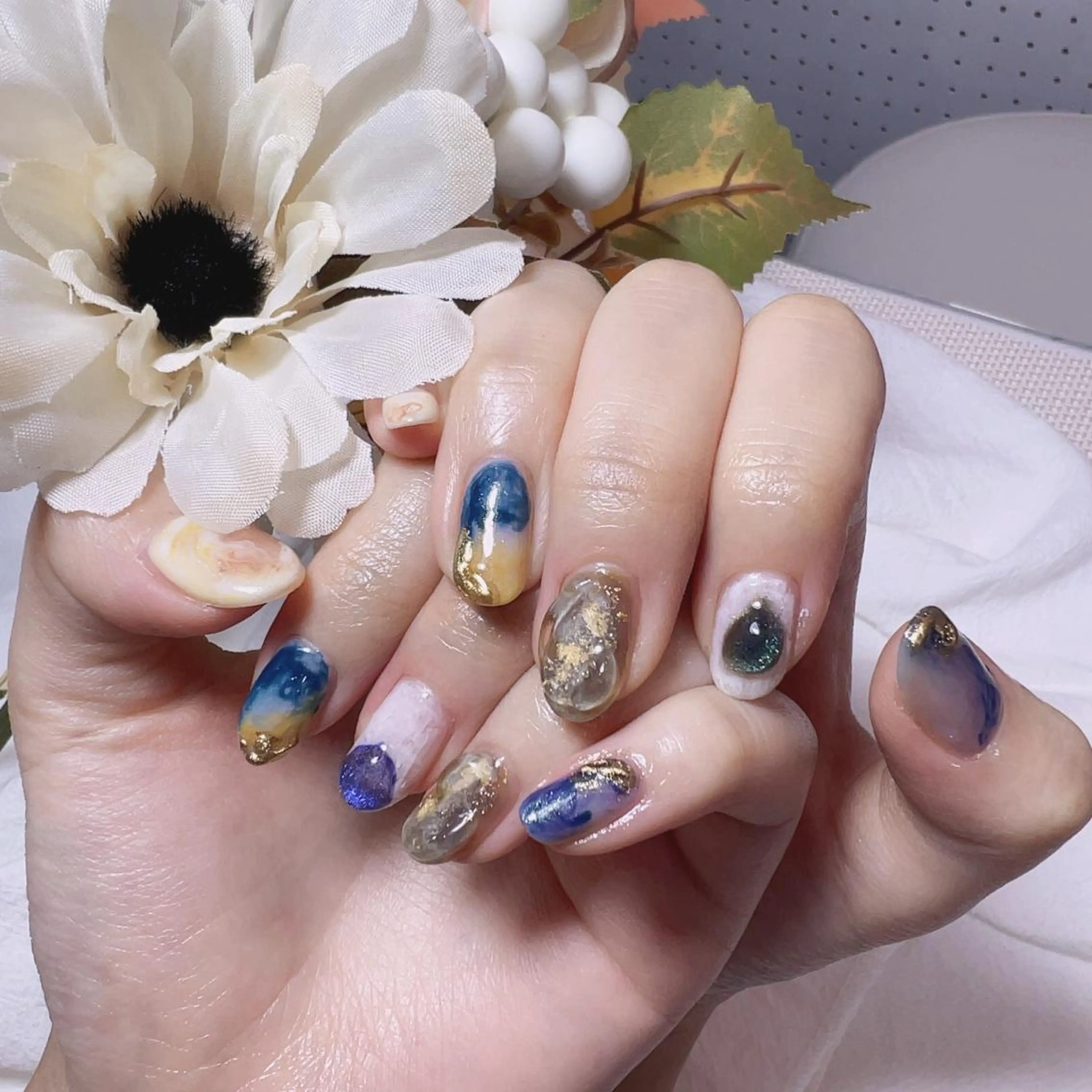 ネイル ハンドネイル リ サのネイルデザイン