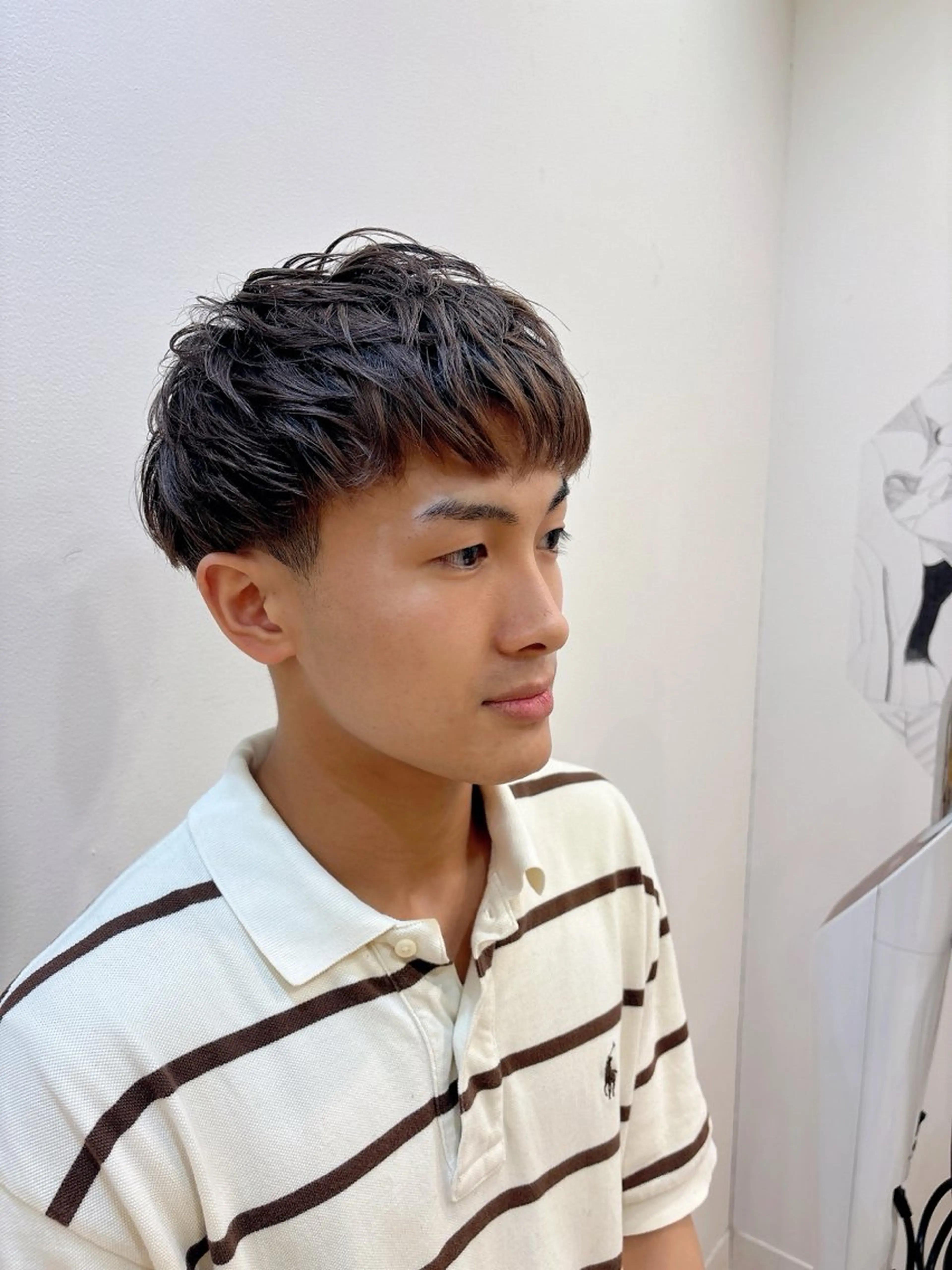 ショート メンズ Gardenhair 小笠原篤矢のヘアスタイル