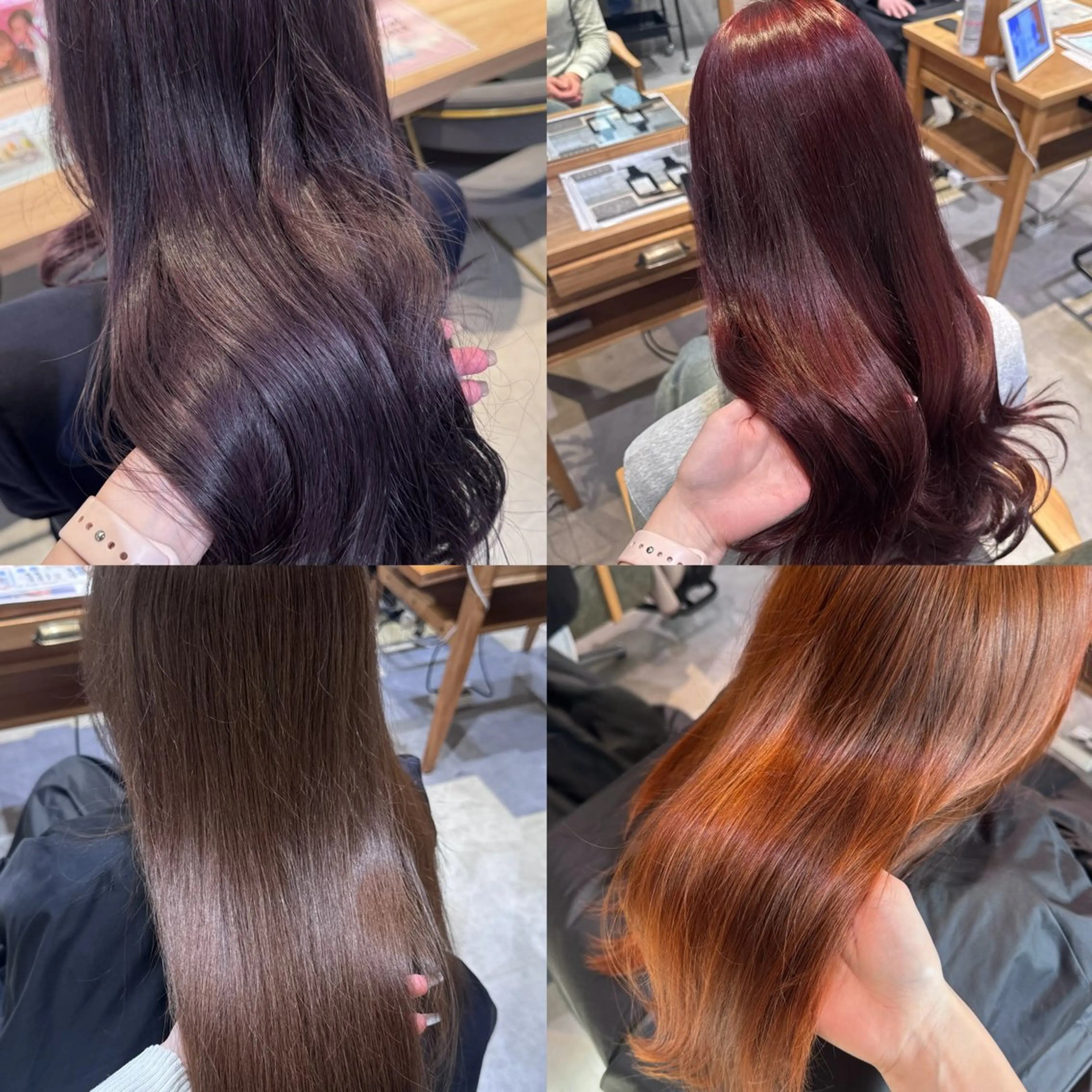 【U24】 試験モデル募集用ブリーチありダブルカラーの写真