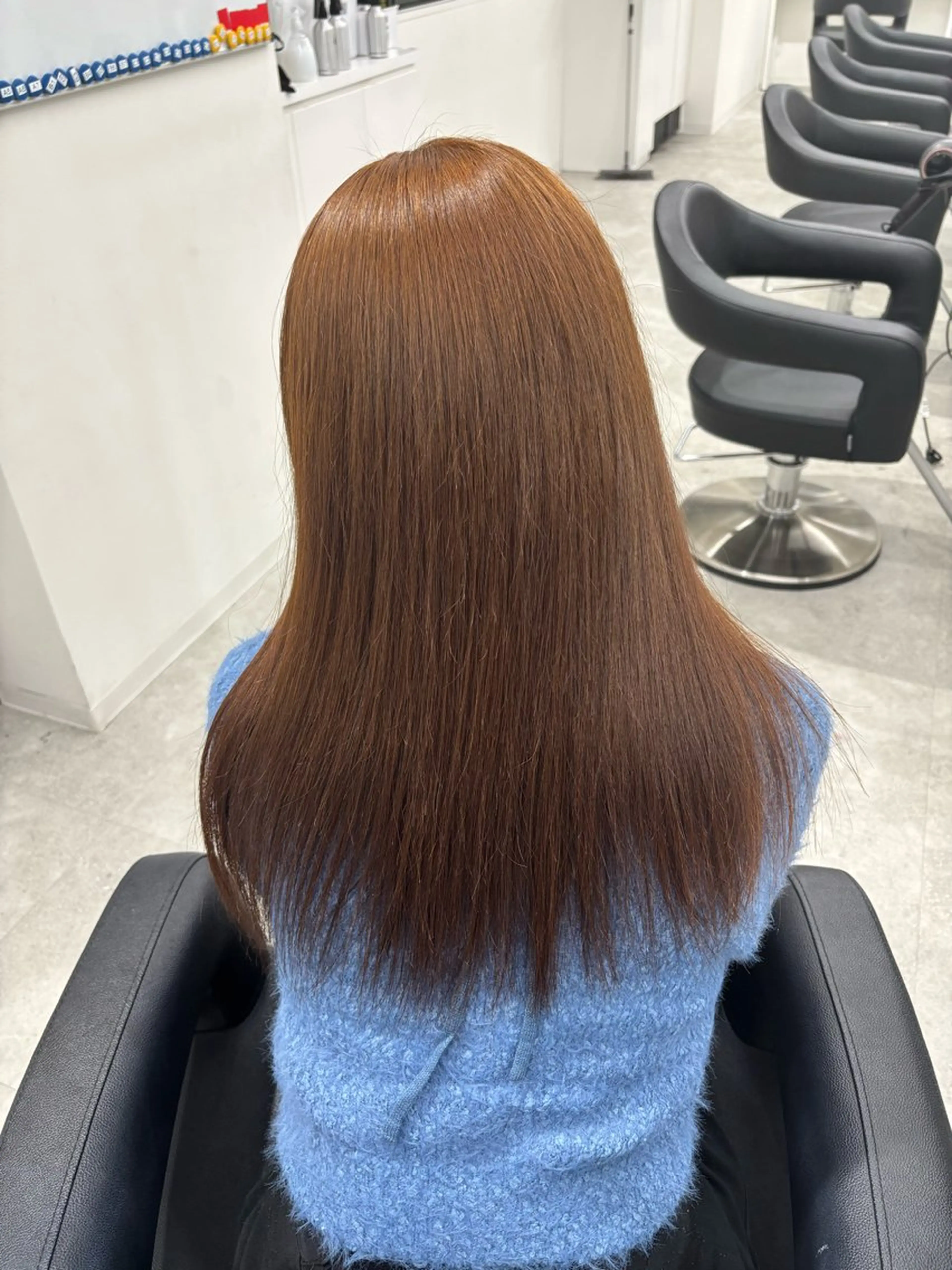 ロング ヘアカラー トリートメント Wカラー/暖色/べ ージュりく©︎🐝のヘアスタイル