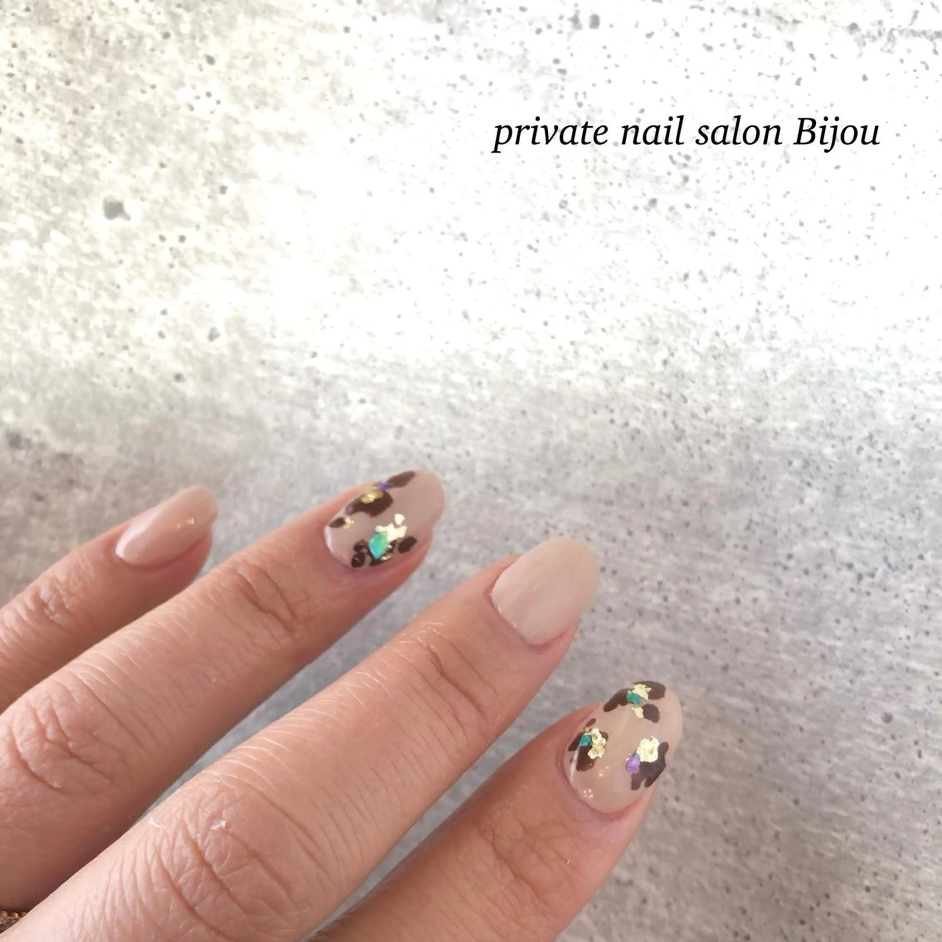 ショート Bijou💎✨ Reiのネイルデザイン