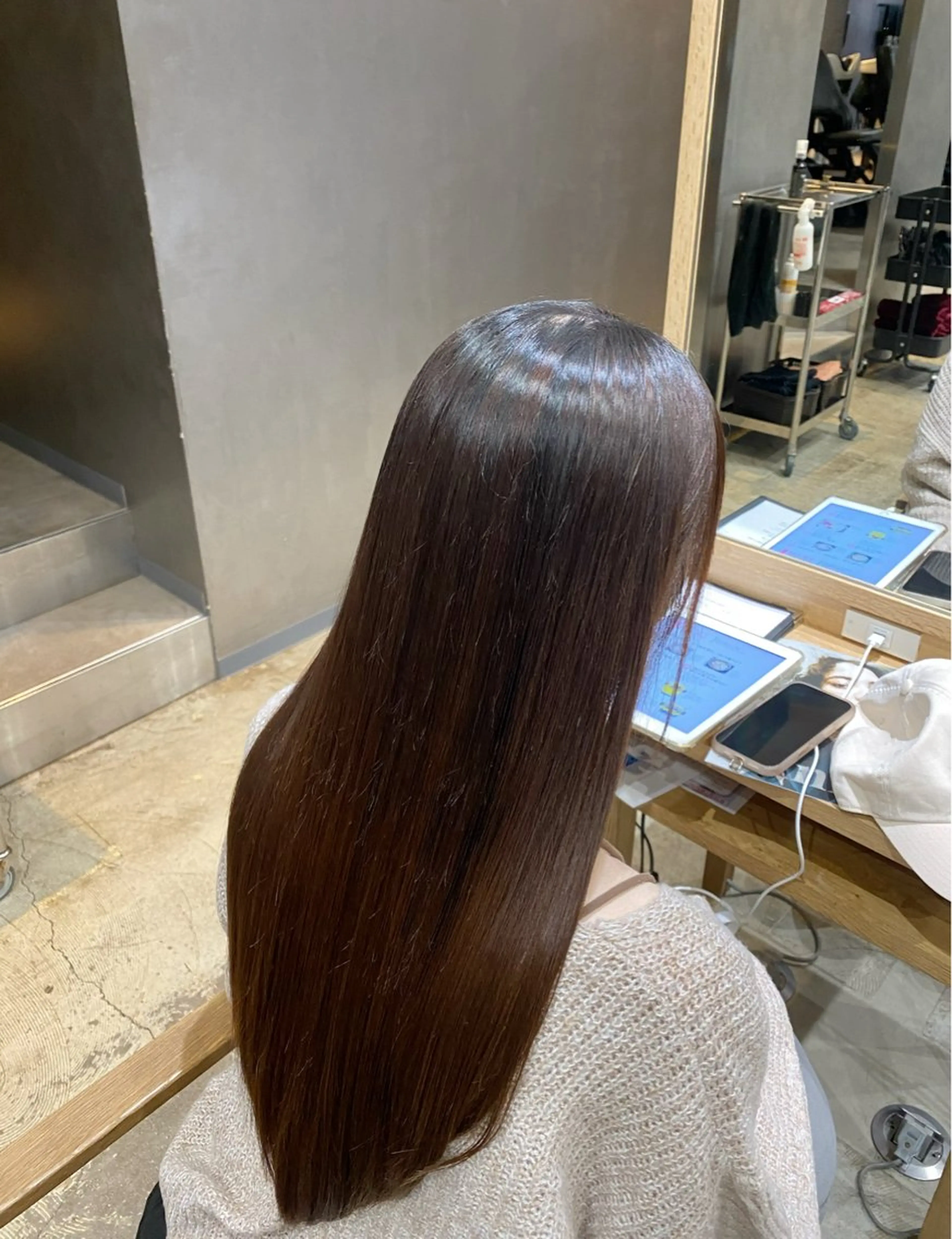 ロング 松本 凪のヘアスタイル