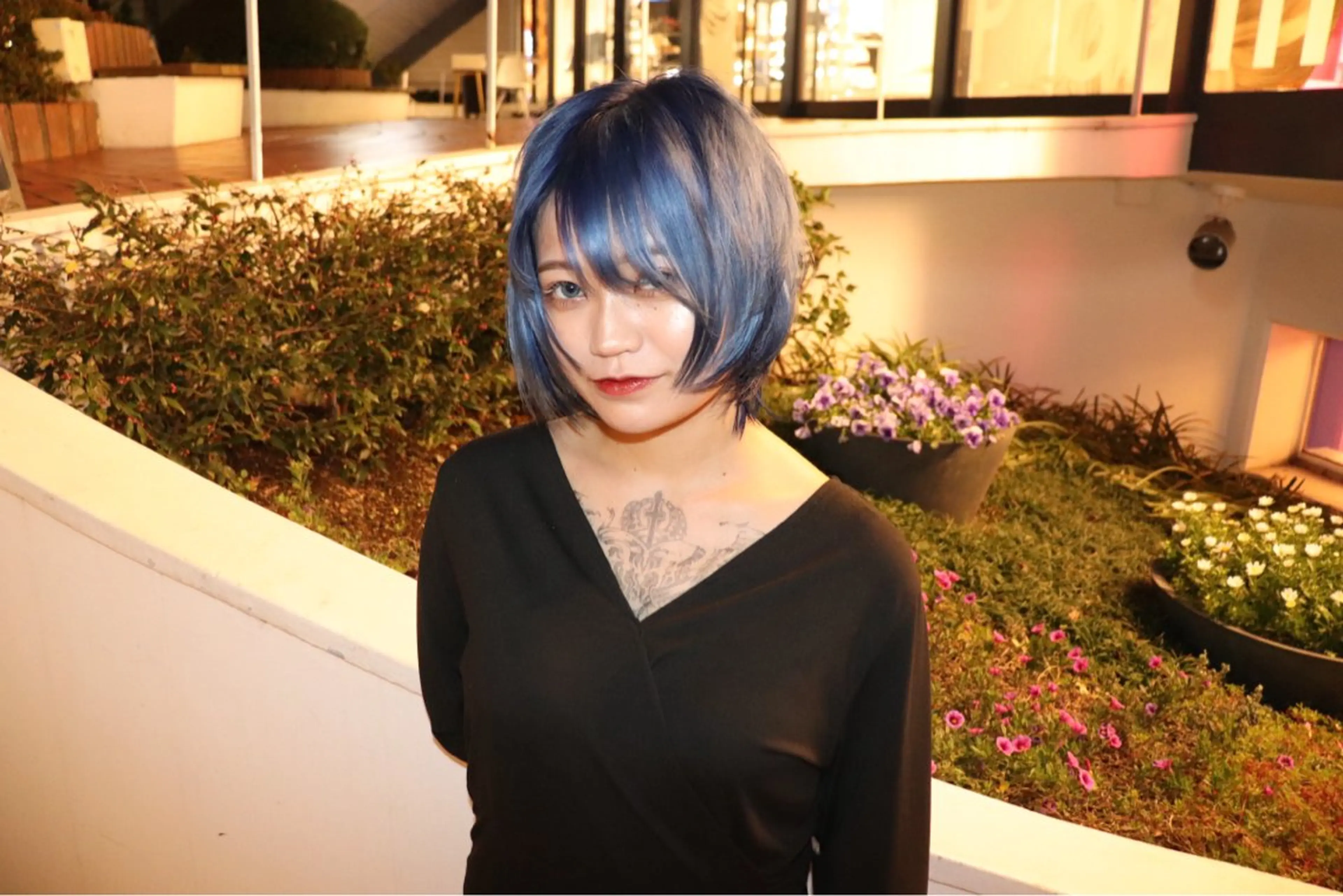 ショート SHIN レイヤー‪‪カットのヘアスタイル