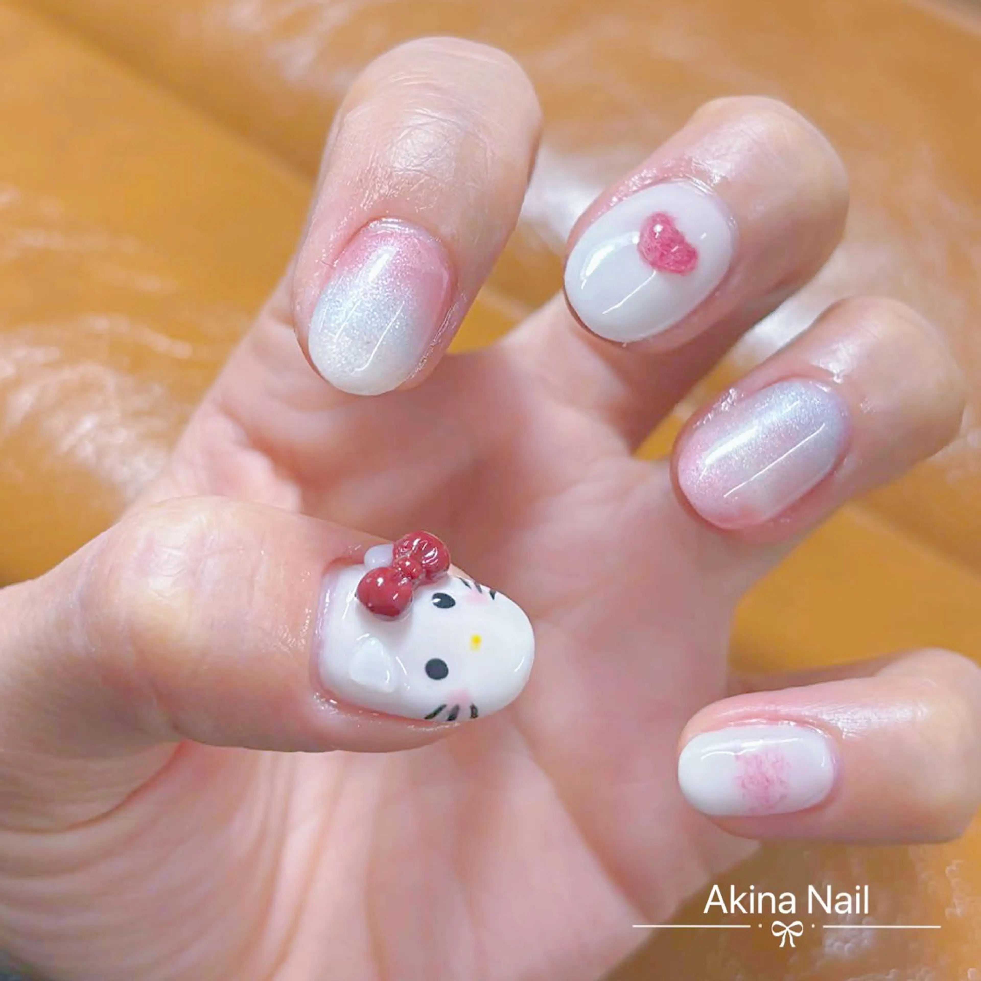 ネイル ハンドネイル AKINA  NAIL所属・MoMo_Nail 🎀✨のネイルデザイン