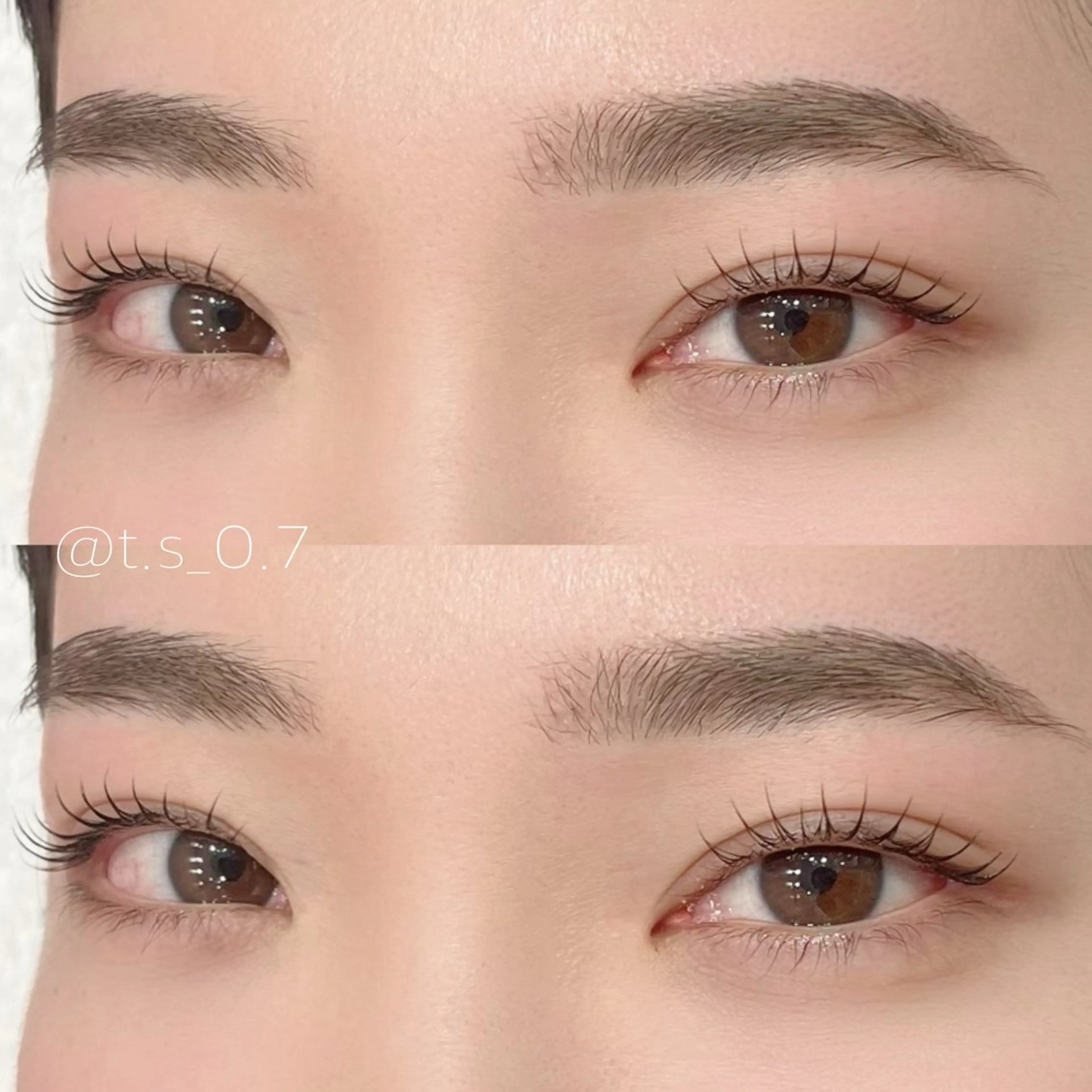 アイブロウ 名古屋eyelist hoshinoのマツエク・マツパデザイン