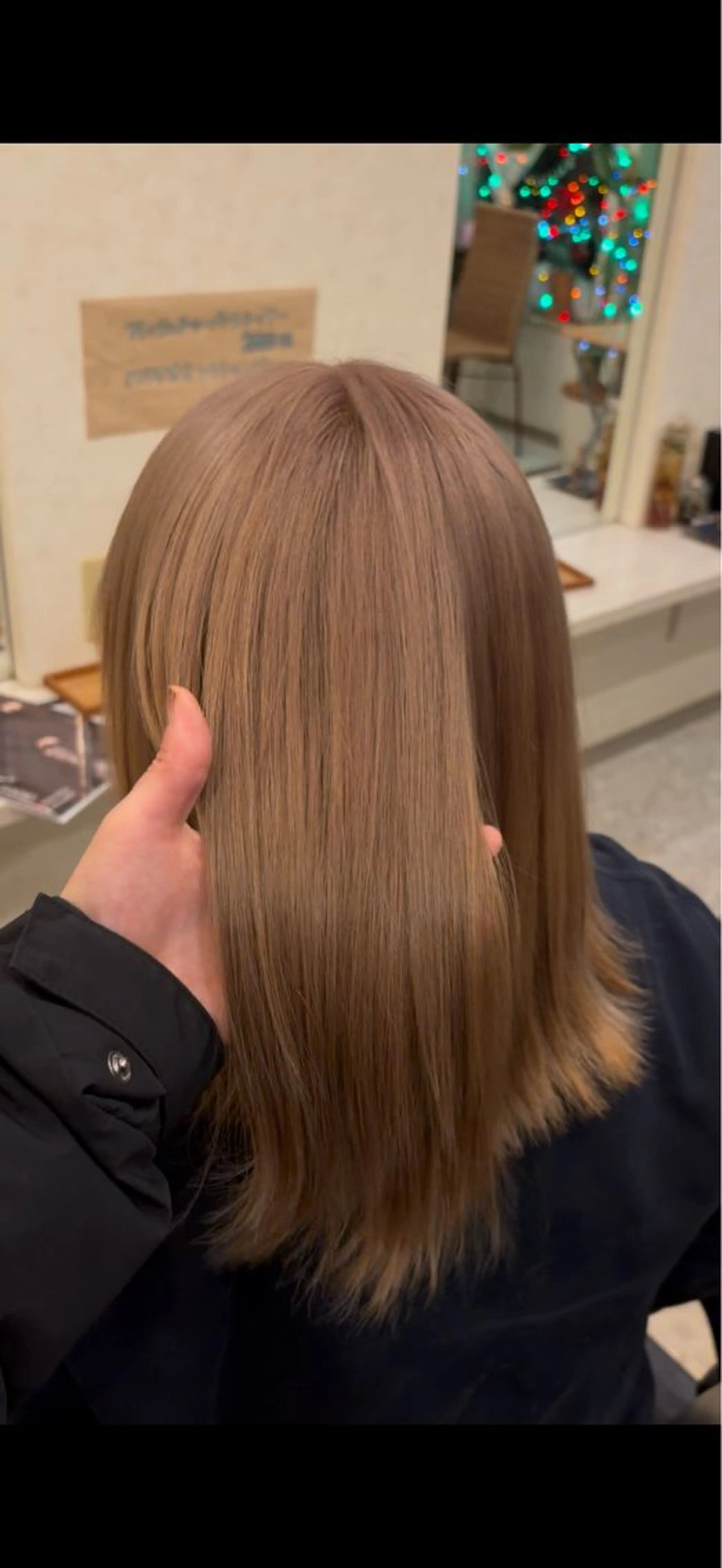 セミロング トリートメント 横嶋 倫のヘアスタイル